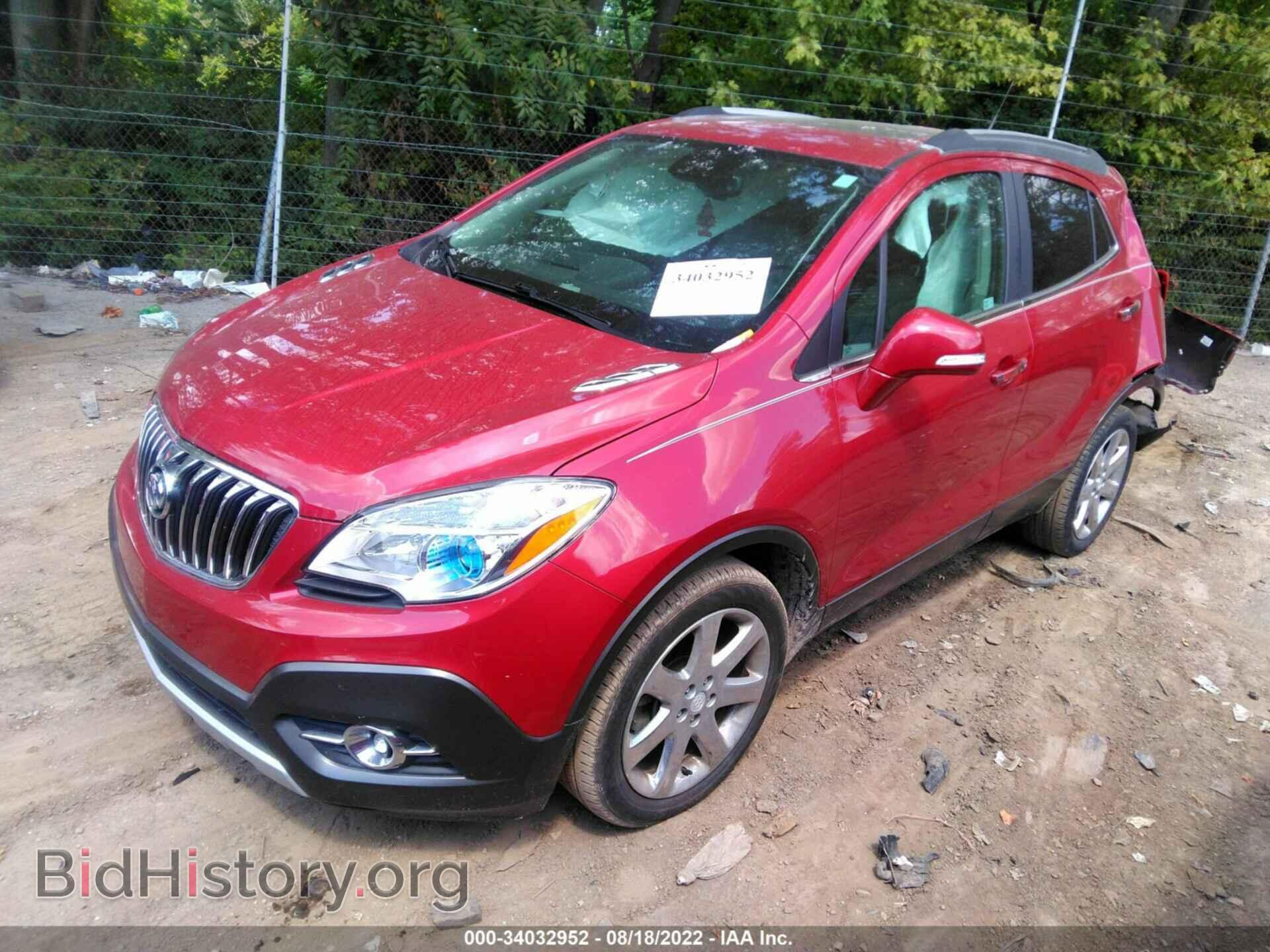 2014 BUICK ENCORE - VIN: KL4CJCSB1EB784883 - Фото 2