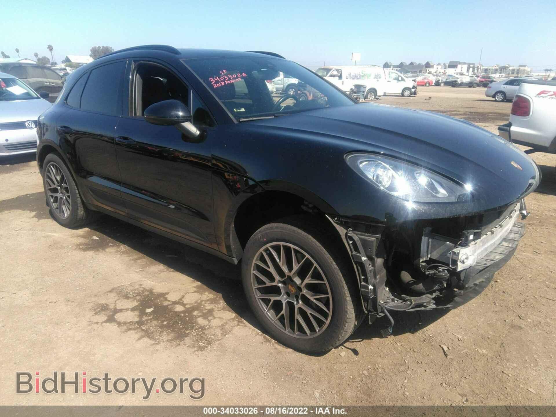 Фотография WP1AA2A51JLB17222 - PORSCHE MACAN 2018