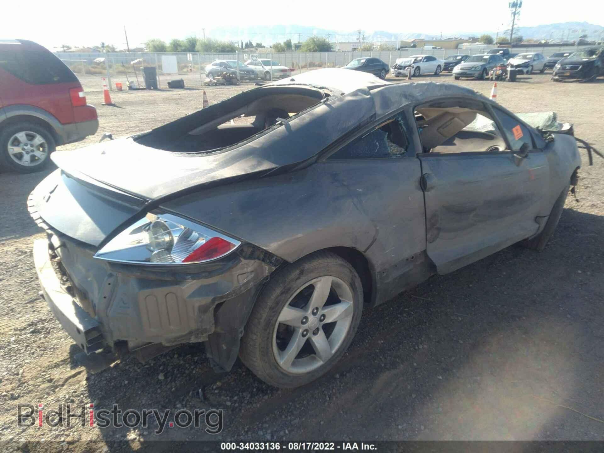 2006 MITSUBISHI ECLIPSE - VIN: 4A3AK24F86E044393 - Photo 4