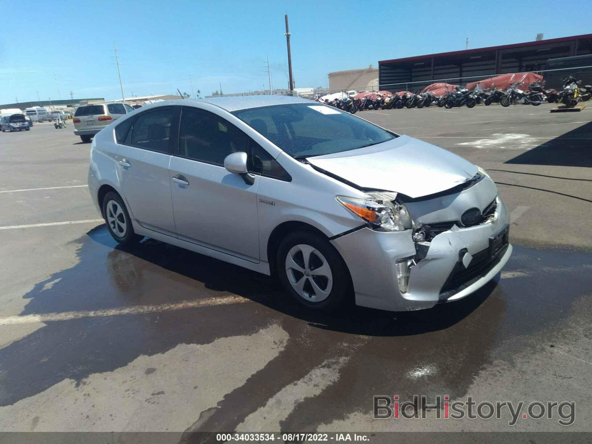 Photo JTDKN3DU1C1520490 - TOYOTA PRIUS 2012