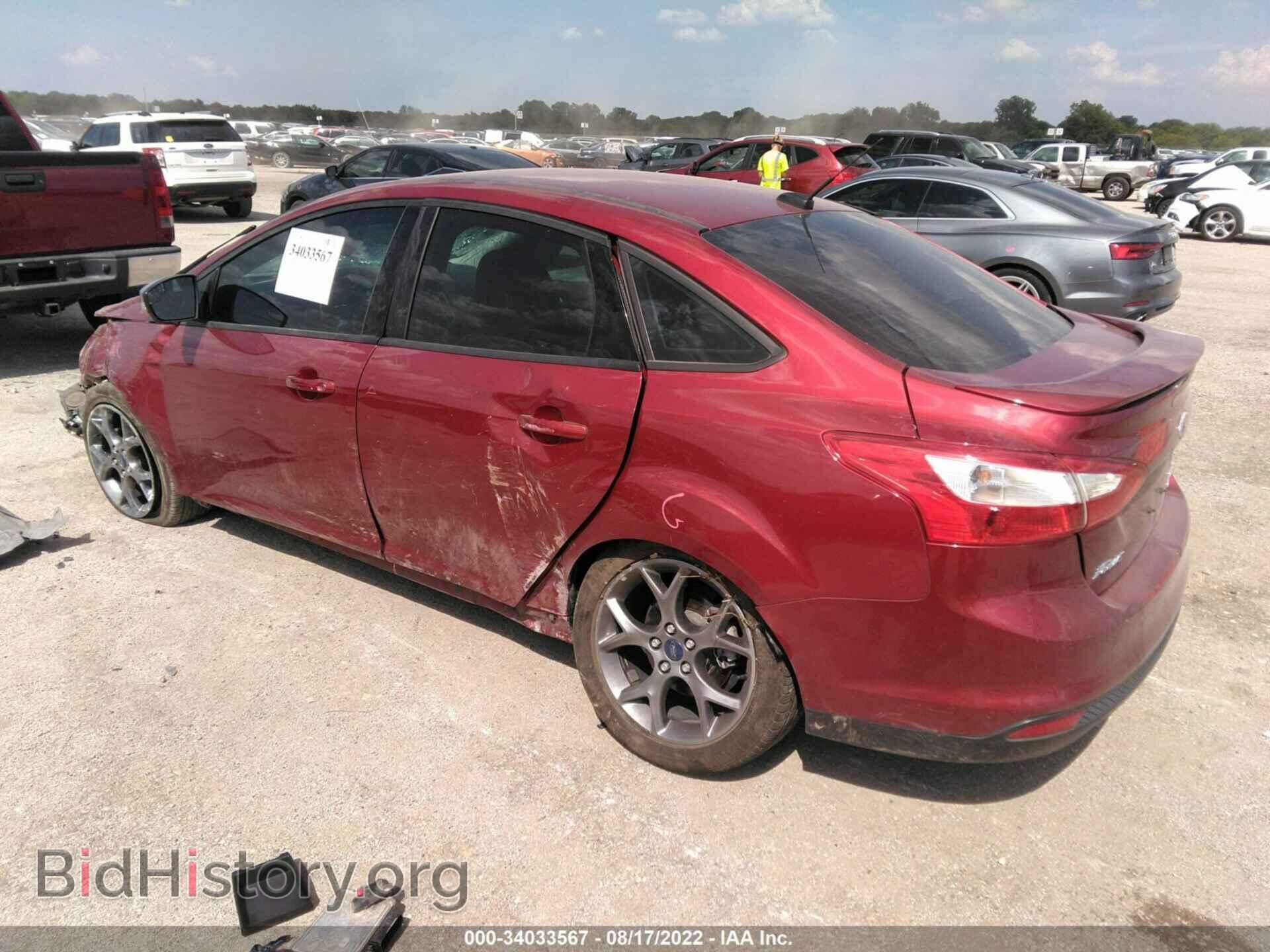 2014 FORD FOCUS - VIN: 1FADP3F28EL130000 - Фото 3