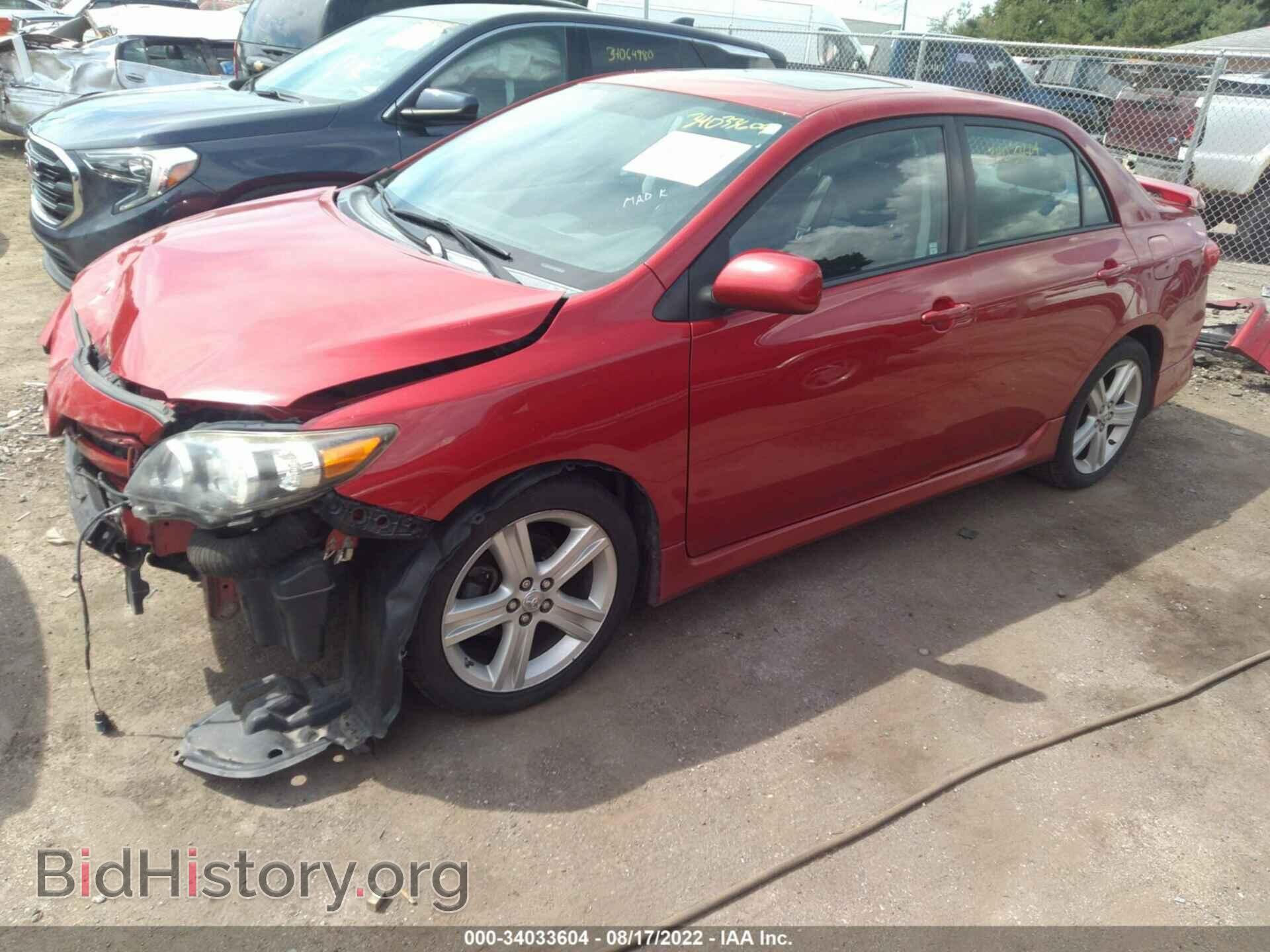 2013 TOYOTA COROLLA - VIN: 2T1BU4EE8DC061794 - Фото 2