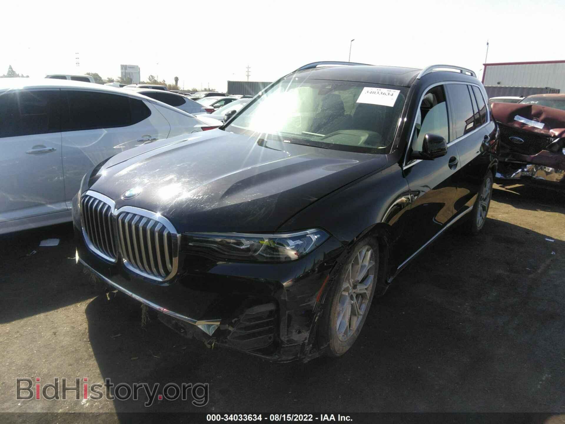 2020 BMW X7 - VIN: 5UXCW2C03L0E74484 - Фото 2