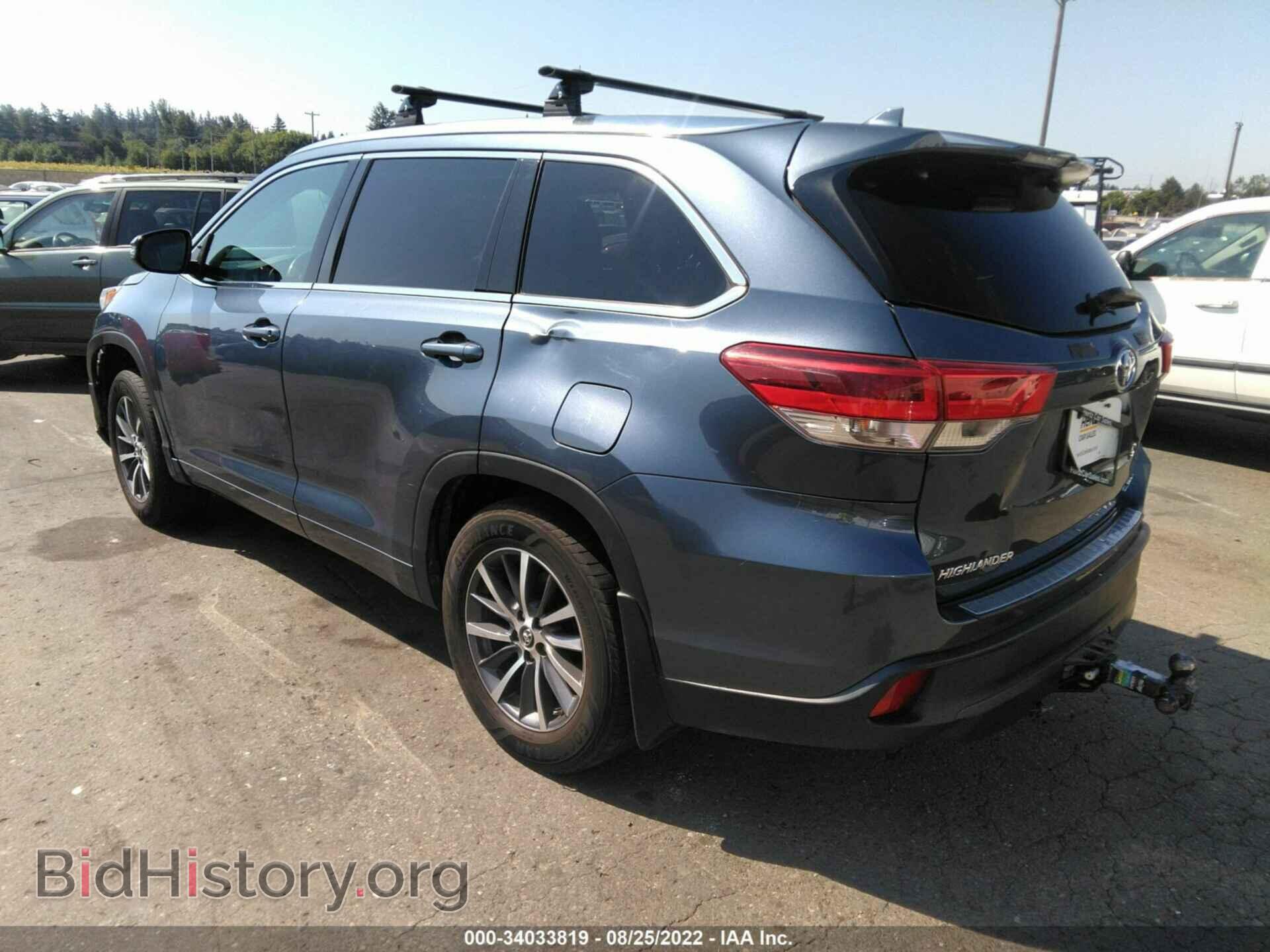 2017 TOYOTA HIGHLANDER - VIN: 5TDJZRFH8HS511394 - Фото 3