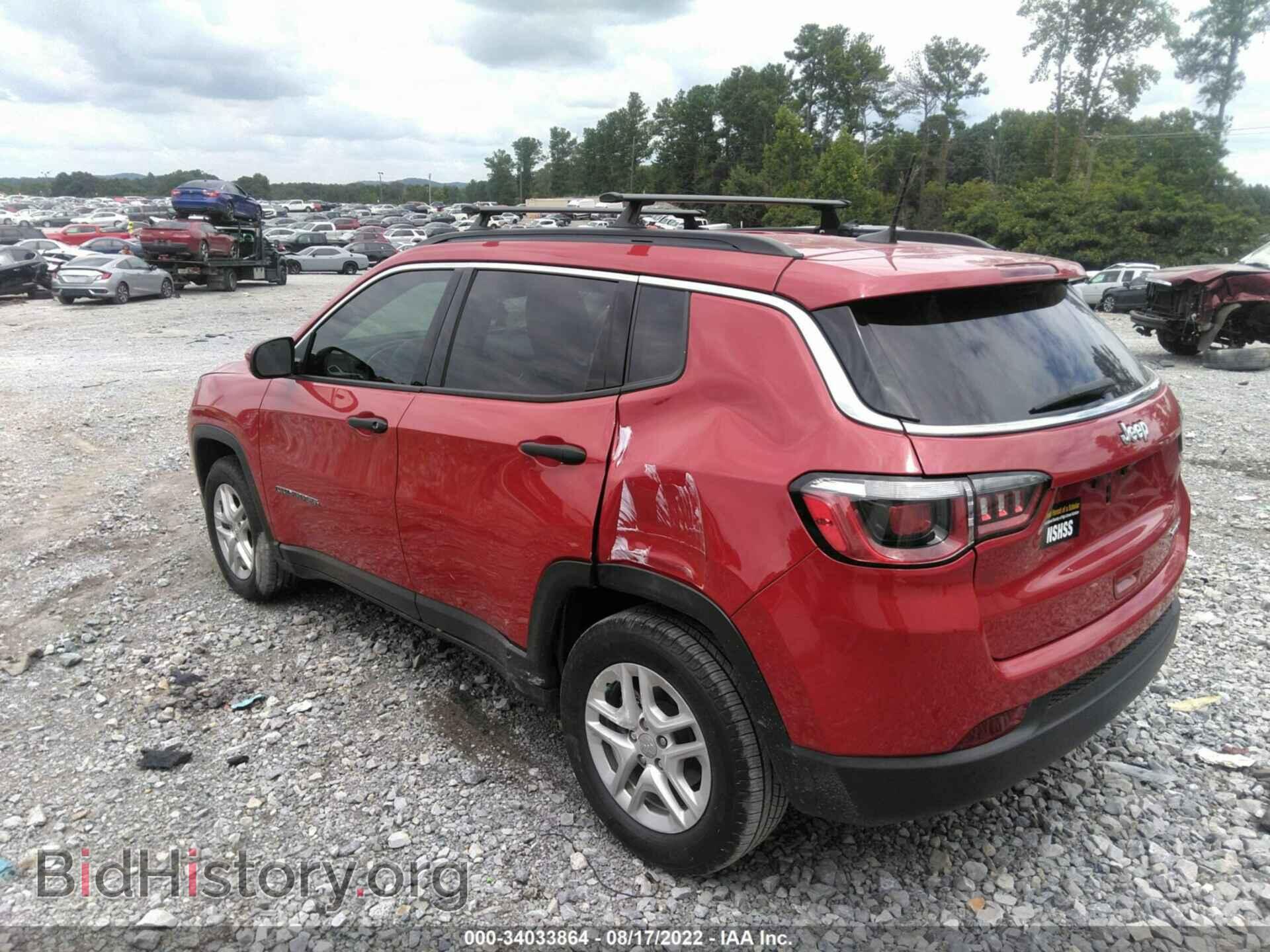 2020 JEEP COMPASS - VIN: 3C4NJCAB4LT170244 - Фото 3