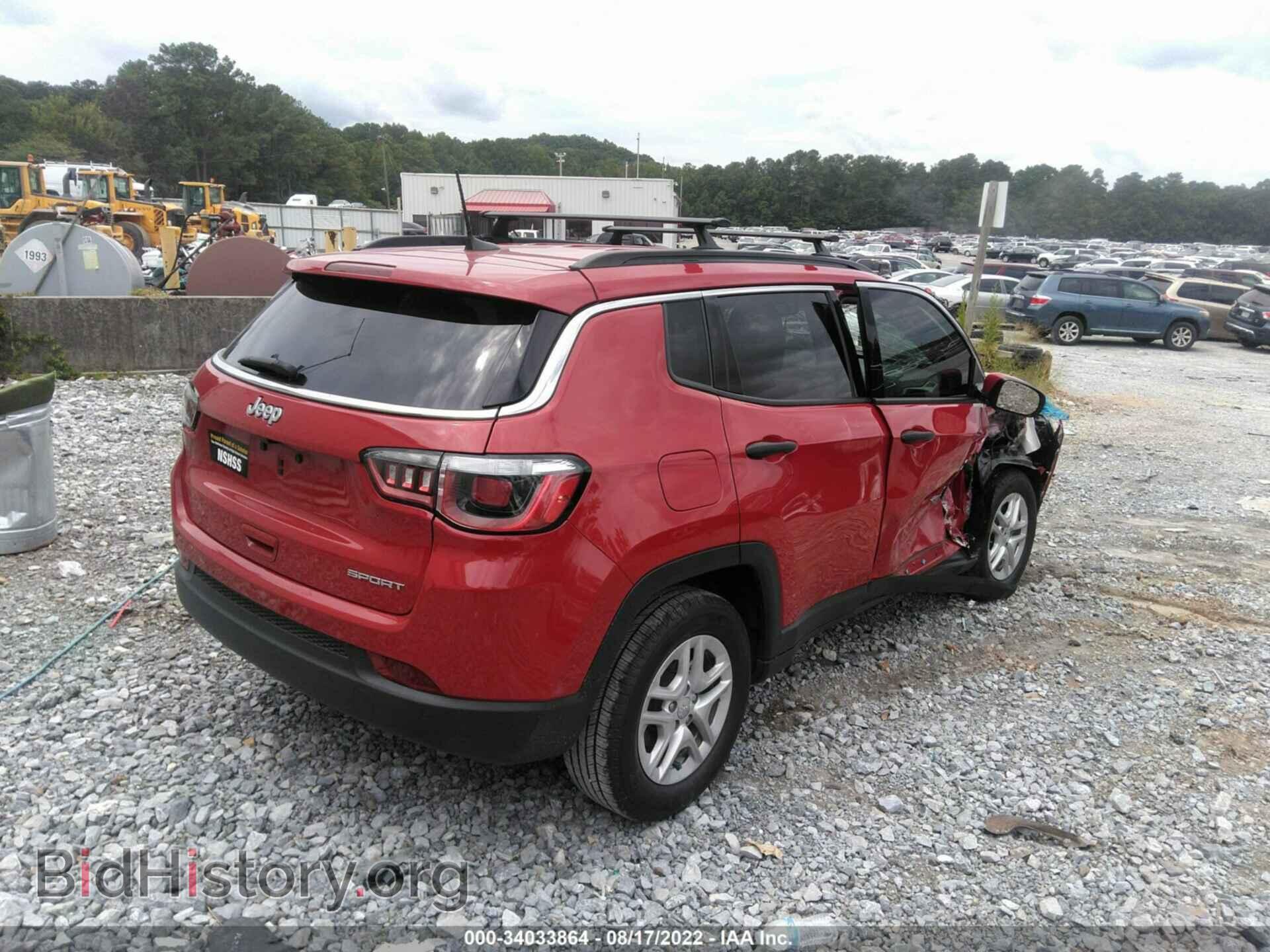 2020 JEEP COMPASS - VIN: 3C4NJCAB4LT170244 - Фото 4