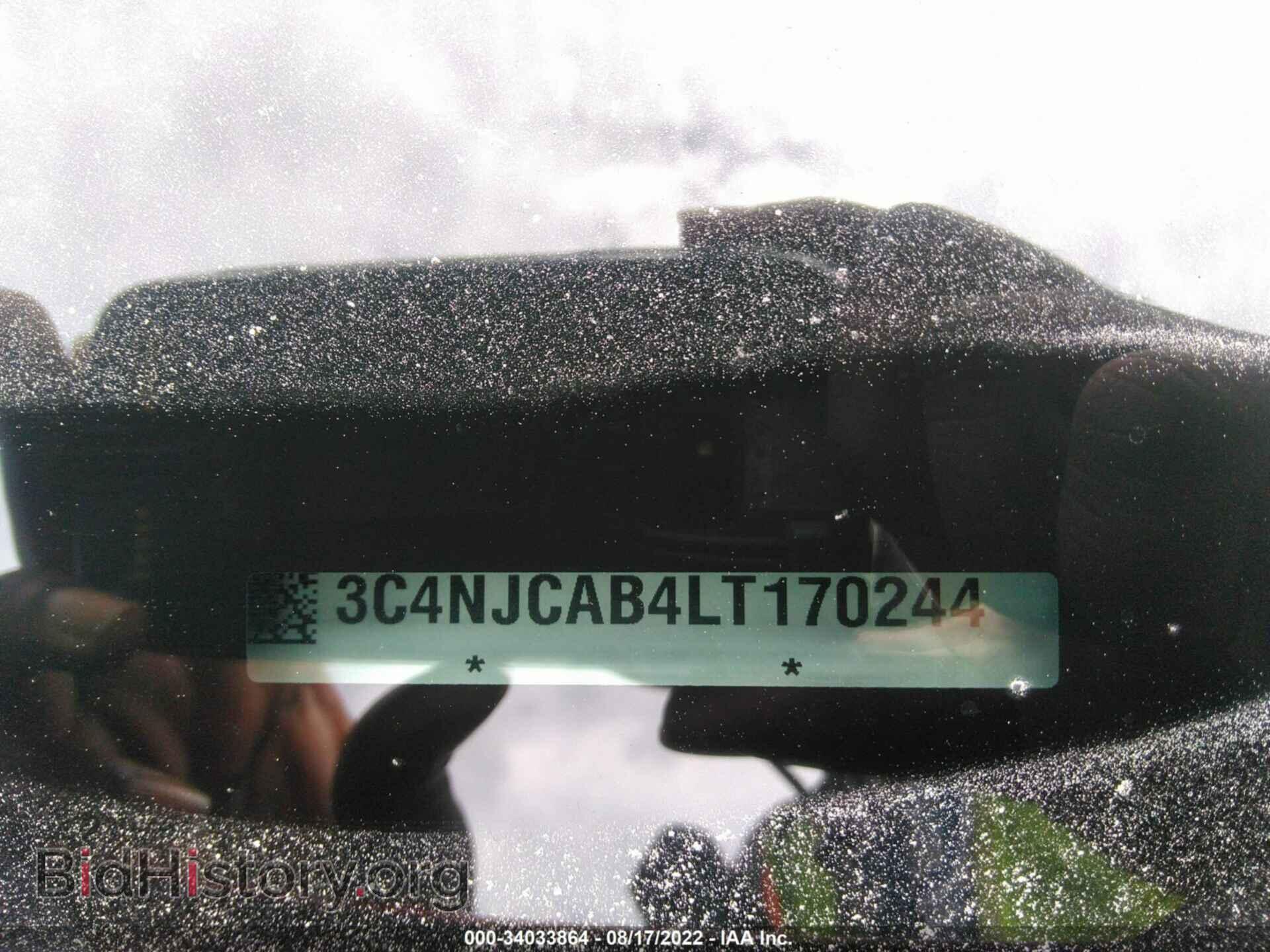 2020 JEEP COMPASS - VIN: 3C4NJCAB4LT170244 - Фото 9