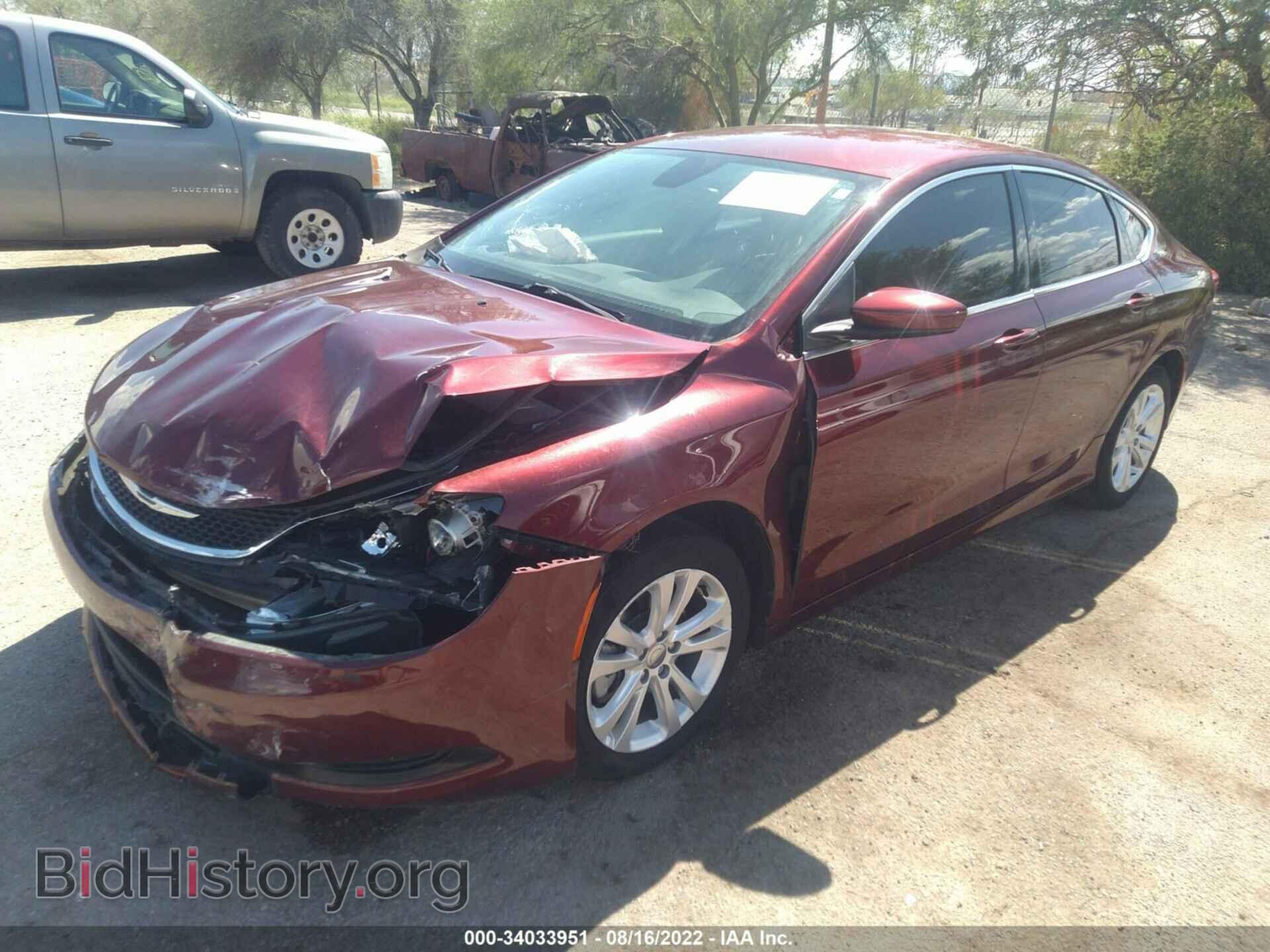2016 CHRYSLER 200 - VIN: 1C3CCCFB4GN188750 - Фото 2