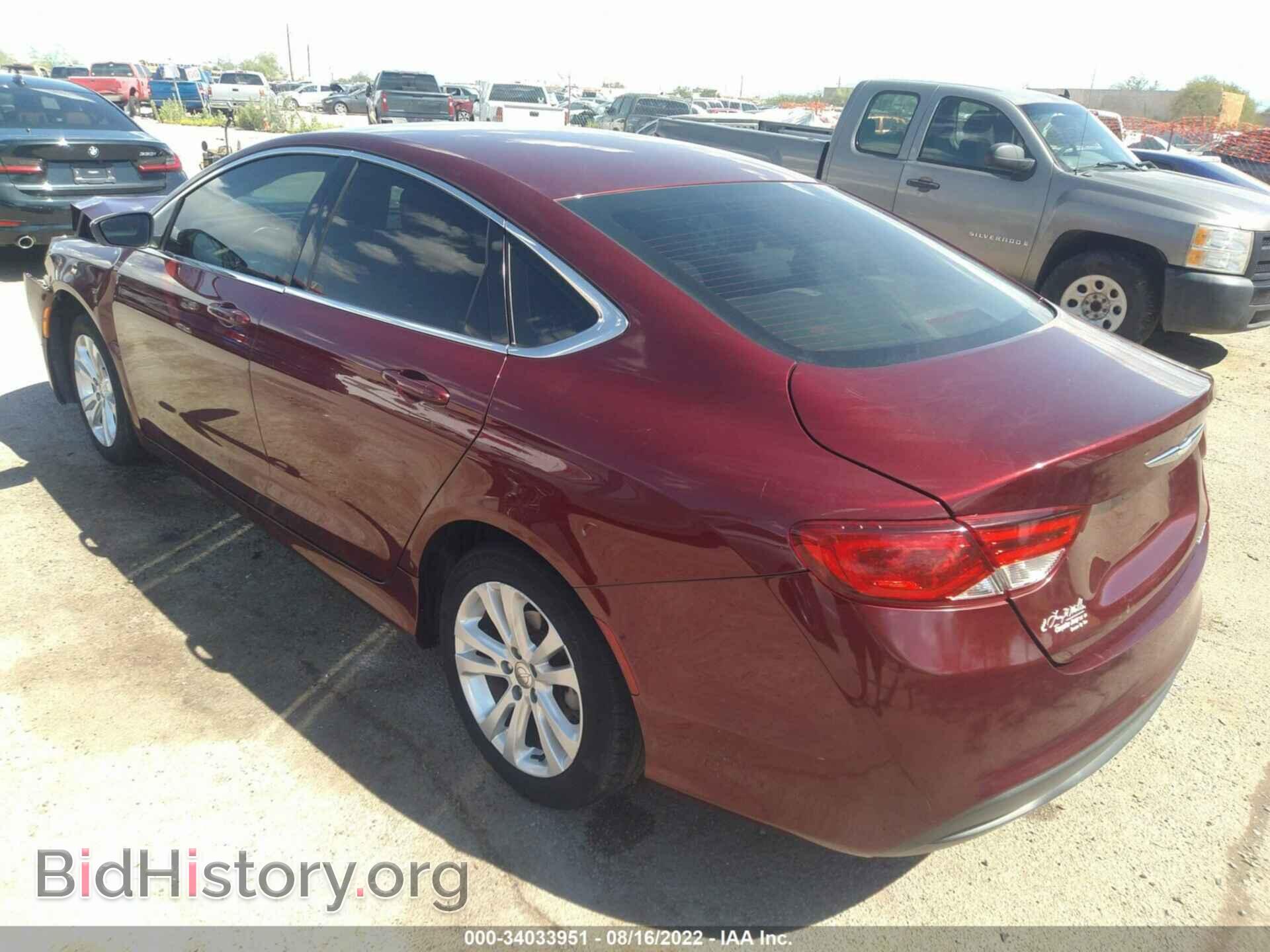 2016 CHRYSLER 200 - VIN: 1C3CCCFB4GN188750 - Фото 3