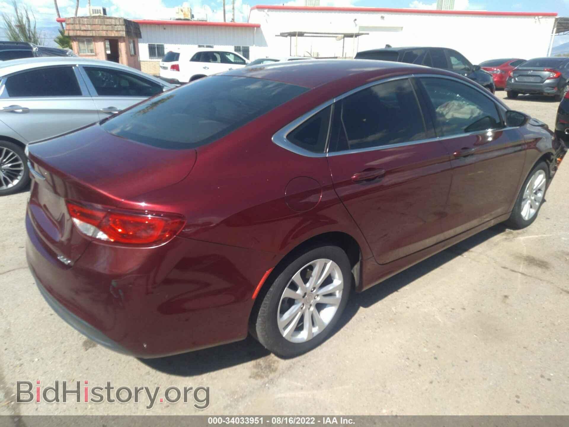2016 CHRYSLER 200 - VIN: 1C3CCCFB4GN188750 - Фото 4