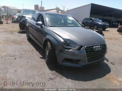 2015 Audi A3 2.0T Premium Plus, gray — VIN WAUEFGFF5F1093302, IAAI