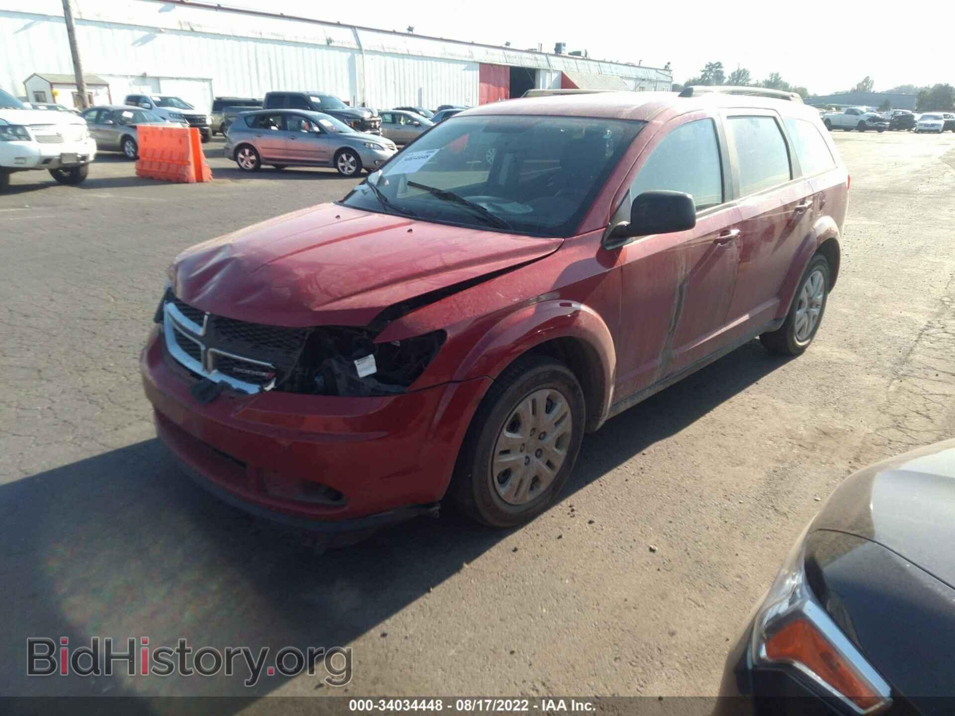 2016 DODGE JOURNEY - VIN: 3C4PDCAB3GT208049 - Фото 2