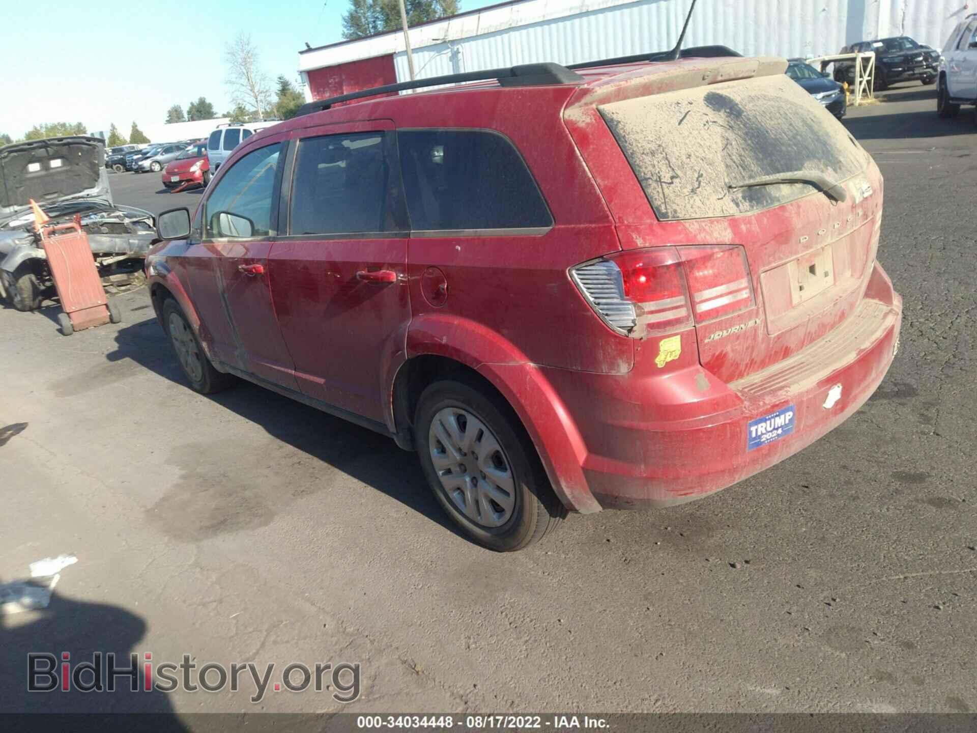 2016 DODGE JOURNEY - VIN: 3C4PDCAB3GT208049 - Фото 3