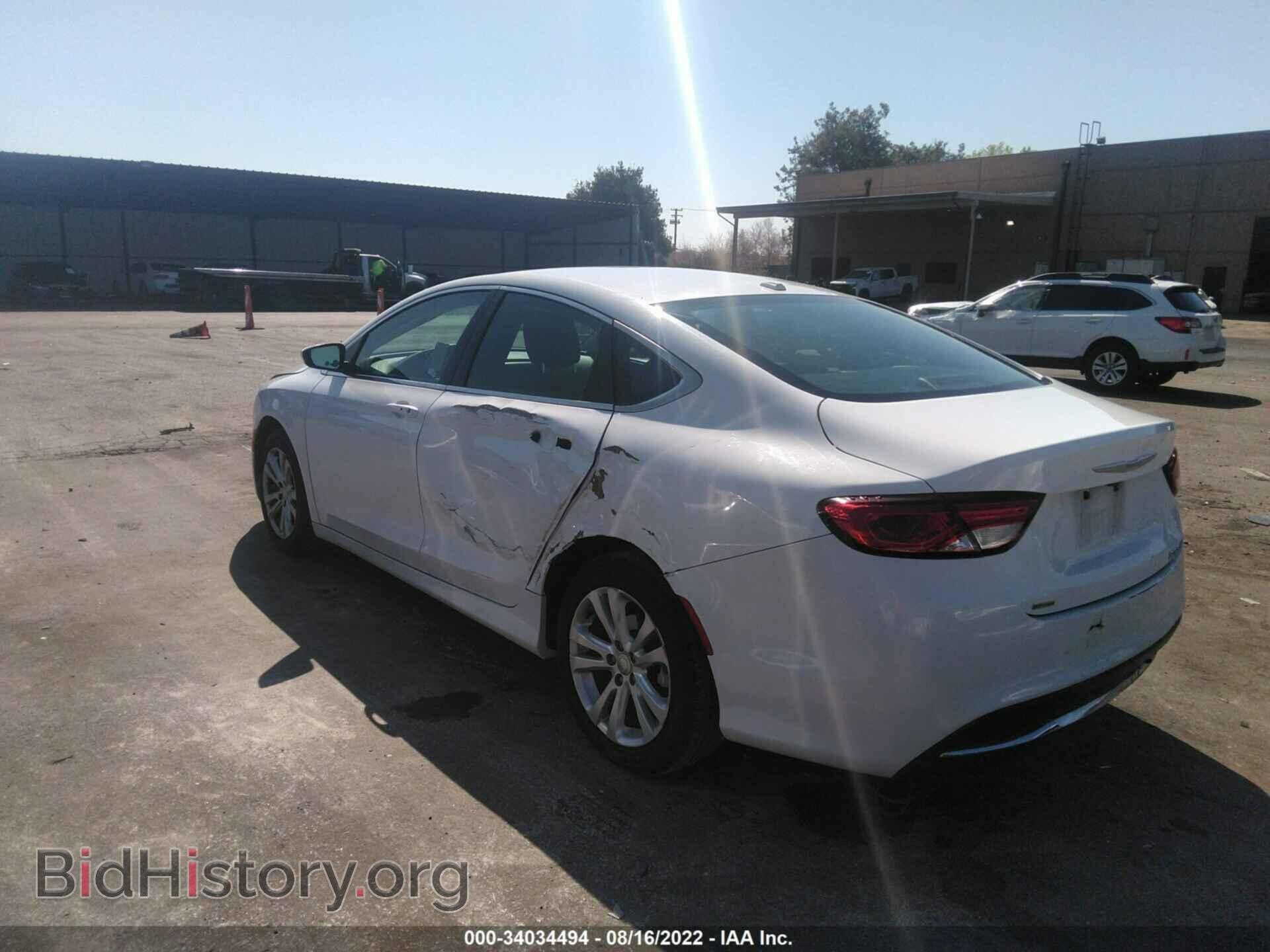 2015 CHRYSLER 200 - VIN: 1C3CCCABXFN612776 - Photo 3