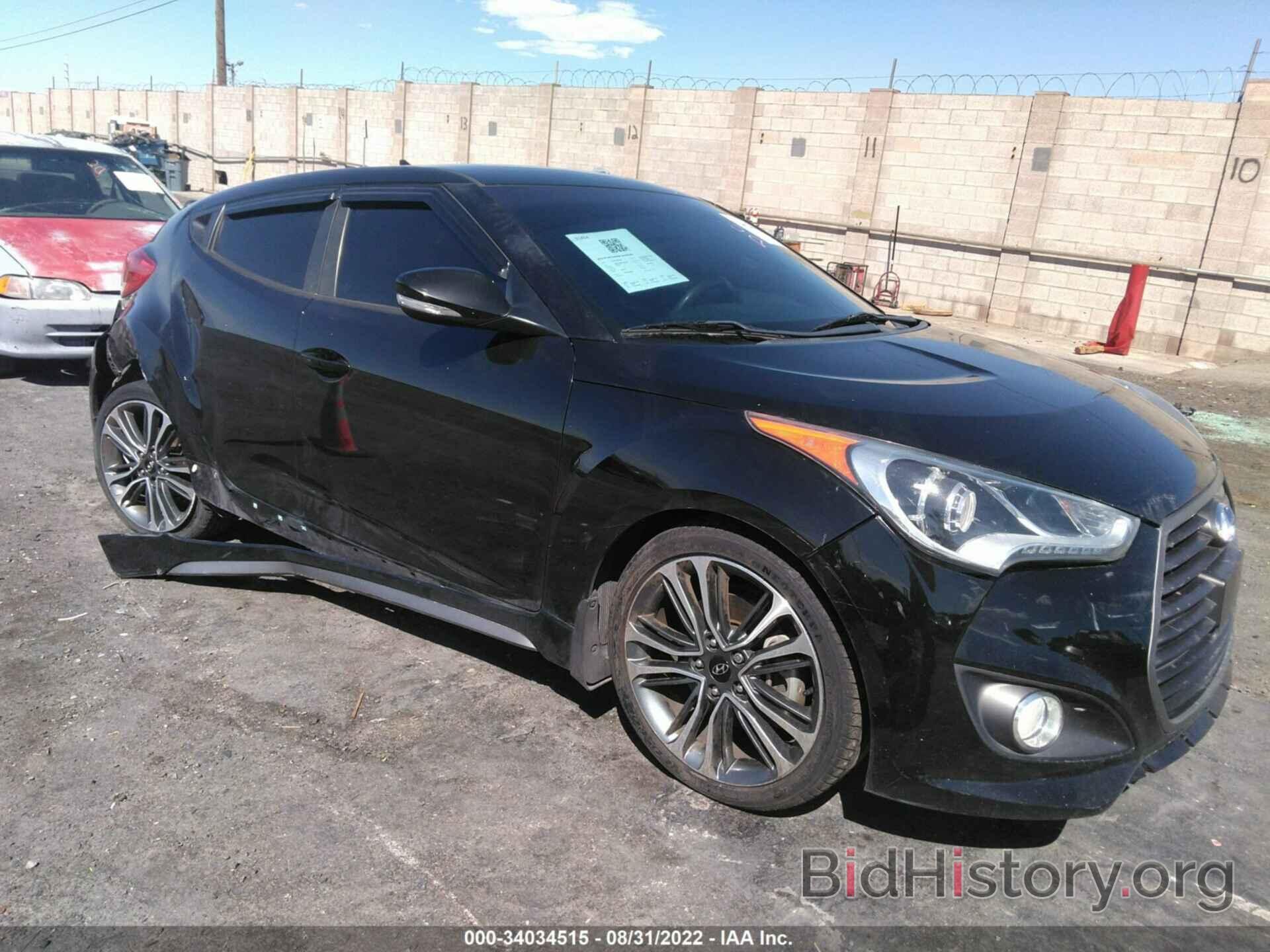 Photo KMHTC6AE8GU291301 - HYUNDAI VELOSTER 2016