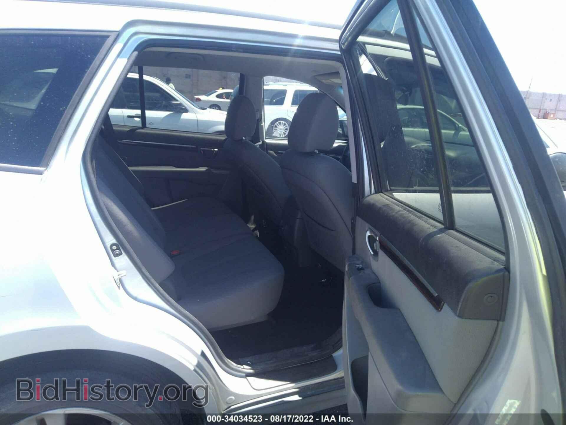 2010 HYUNDAI SANTA FE - VIN: 5NMSG3AB5AH399351 - Фото 8