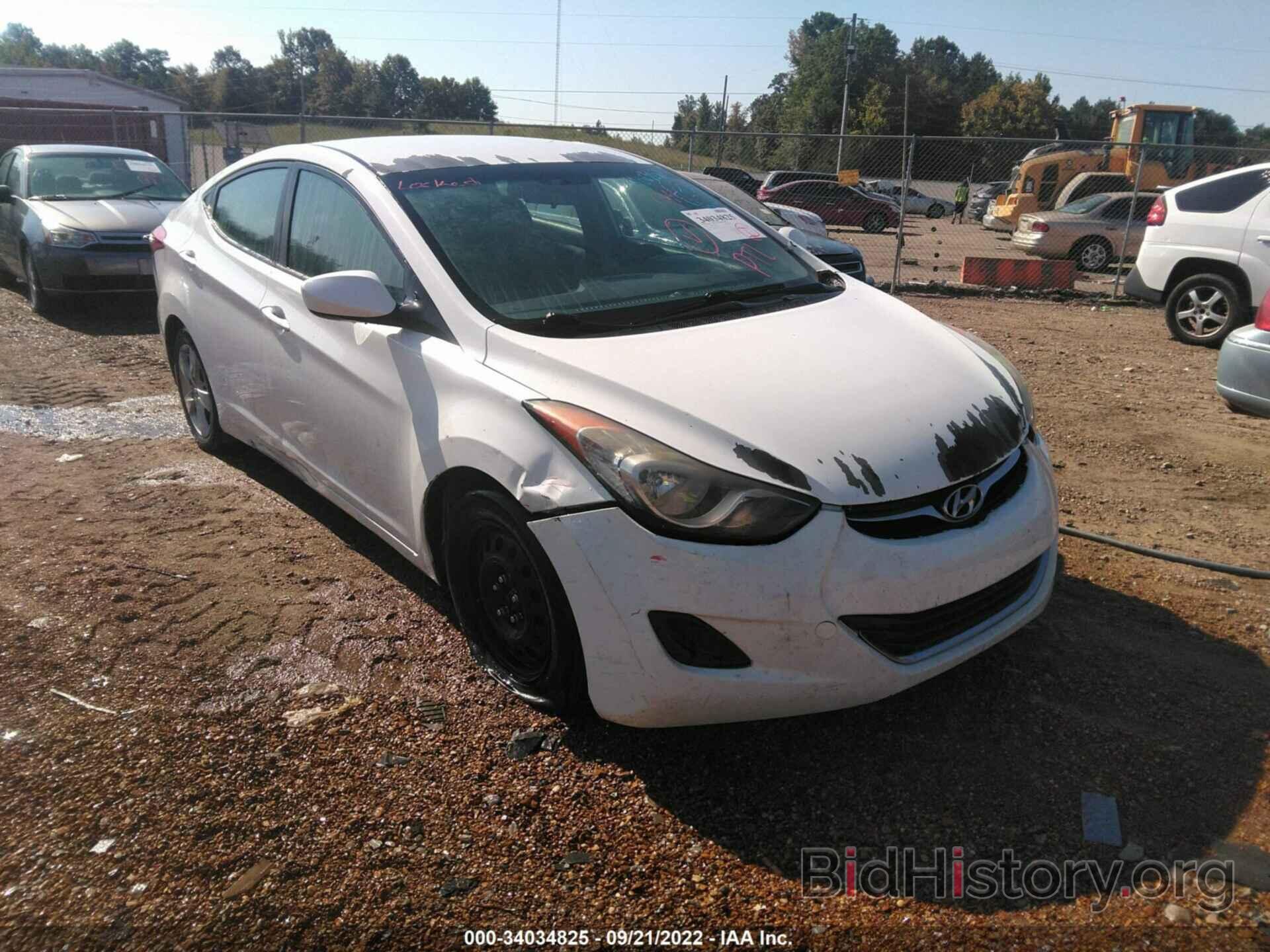 Photo 5NPDH4AE5DH317874 - HYUNDAI ELANTRA 2013