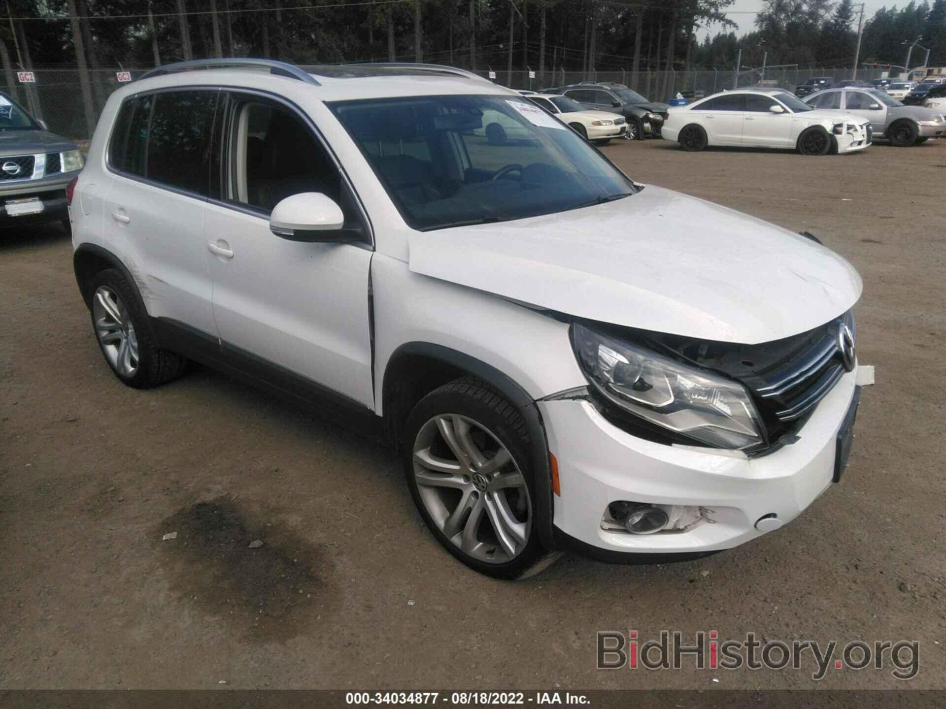 Photo WVGBV3AX2DW614859 - VOLKSWAGEN TIGUAN 2013