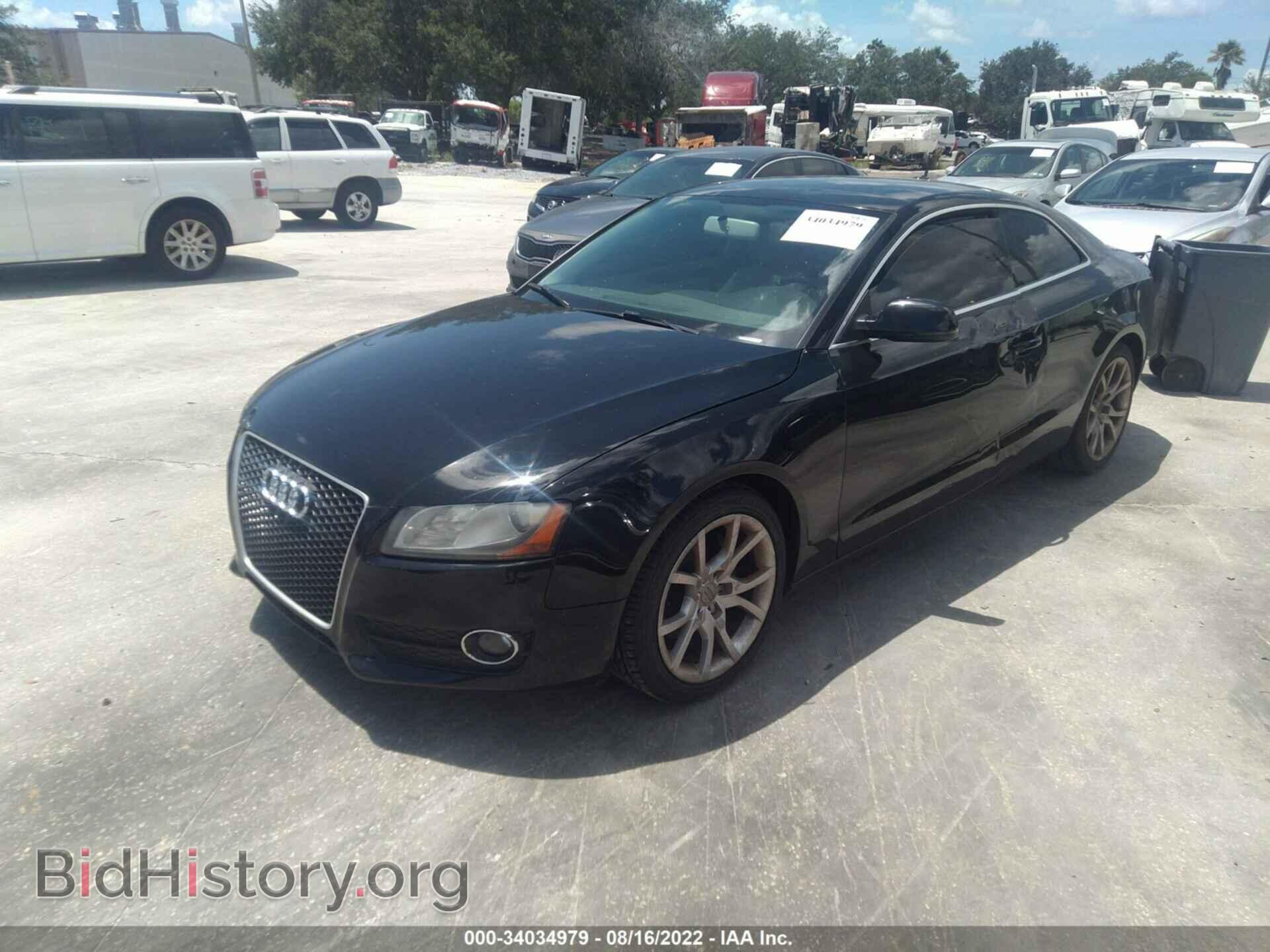 2010 AUDI A5 - VIN: WAUCFAFR2AA023635 - Фото 2