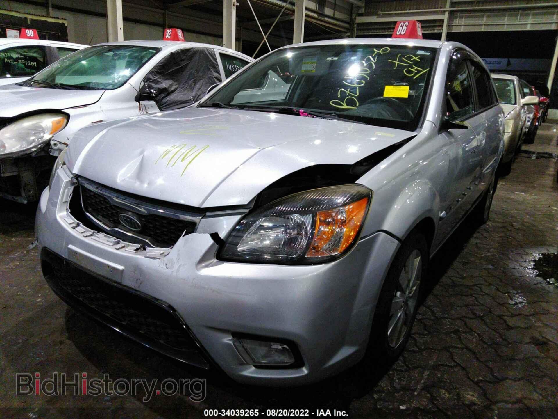 2011 KIA RIO - VIN: 00ADH5A39B6754608 - Фото 2