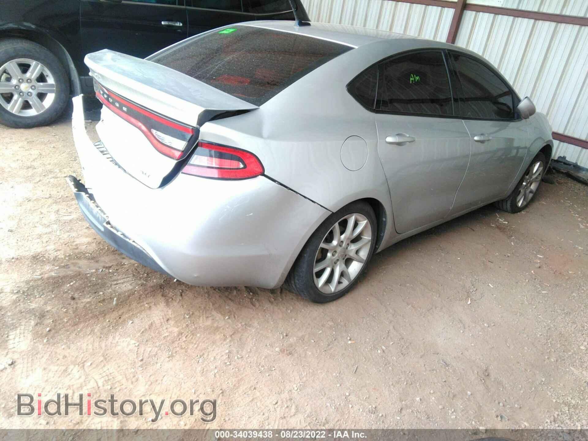 2013 DODGE DART - VIN: 1C3CDFBA5DD221039 - Фото 4