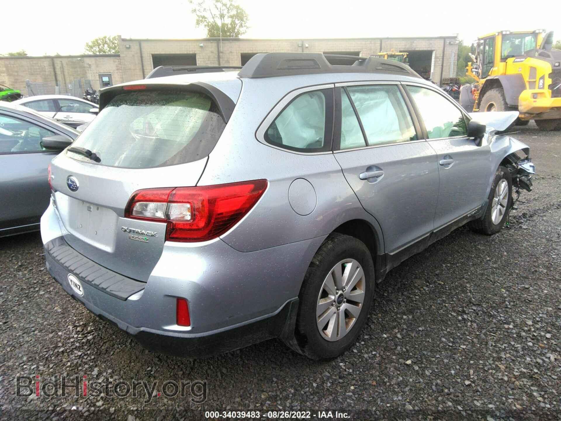 2017 SUBARU OUTBACK - VIN: 4S4BSAAC2H3385407 - Фото 4