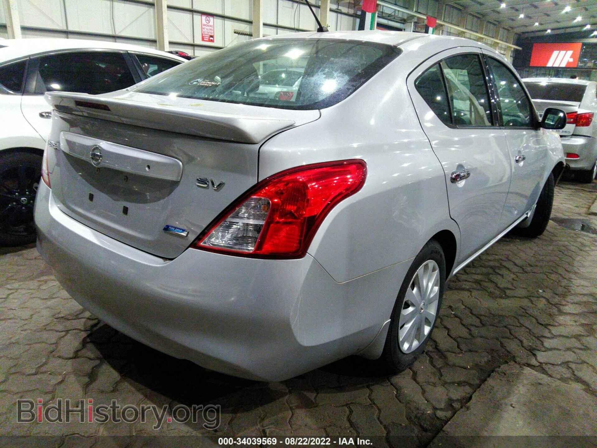 2014 NISSAN VERSA - VIN: 001CN7AP8EK456012 - Фото 4