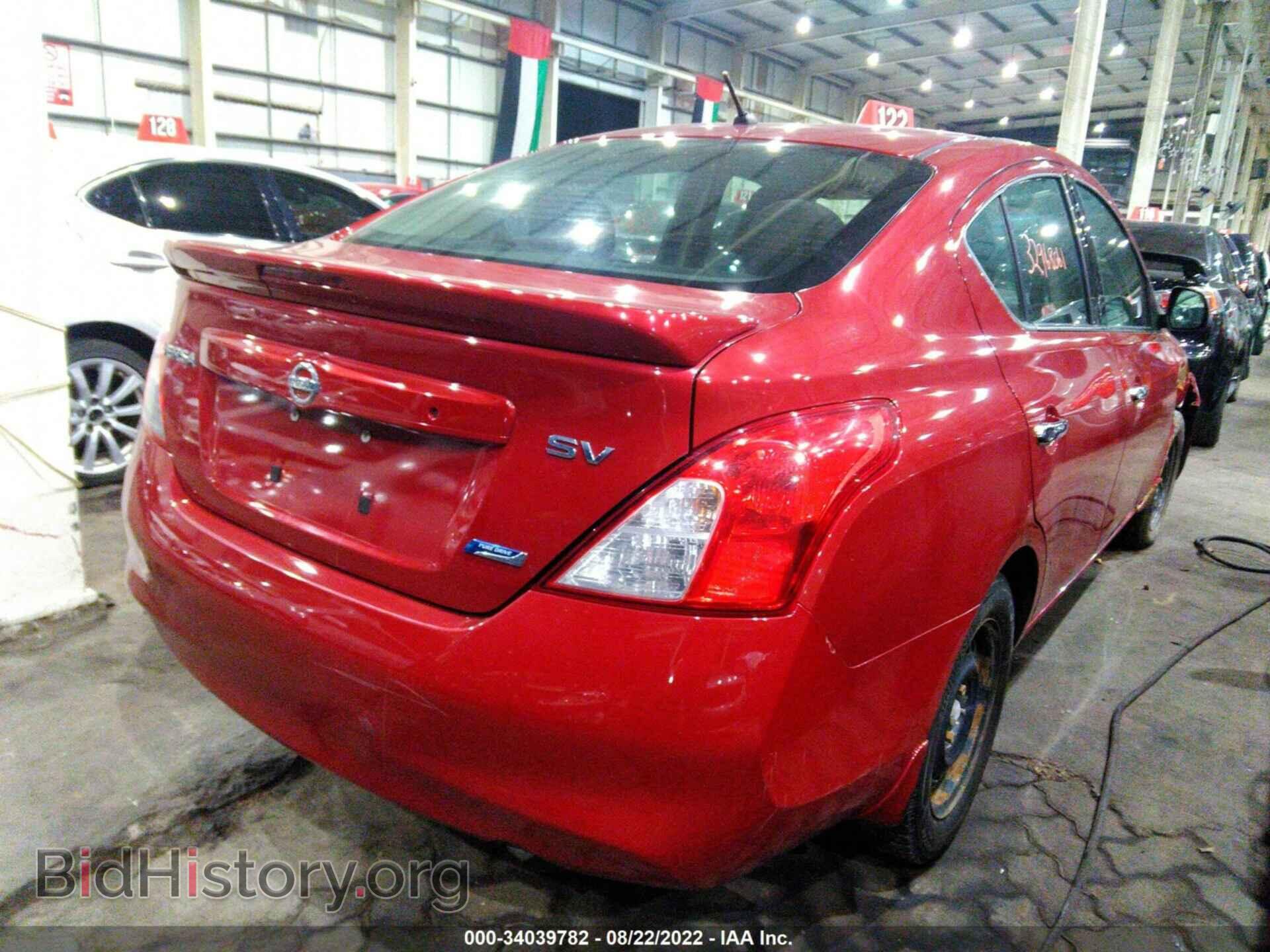 2014 NISSAN VERSA - VIN: 000CN7AP1EK438208 - Фото 4