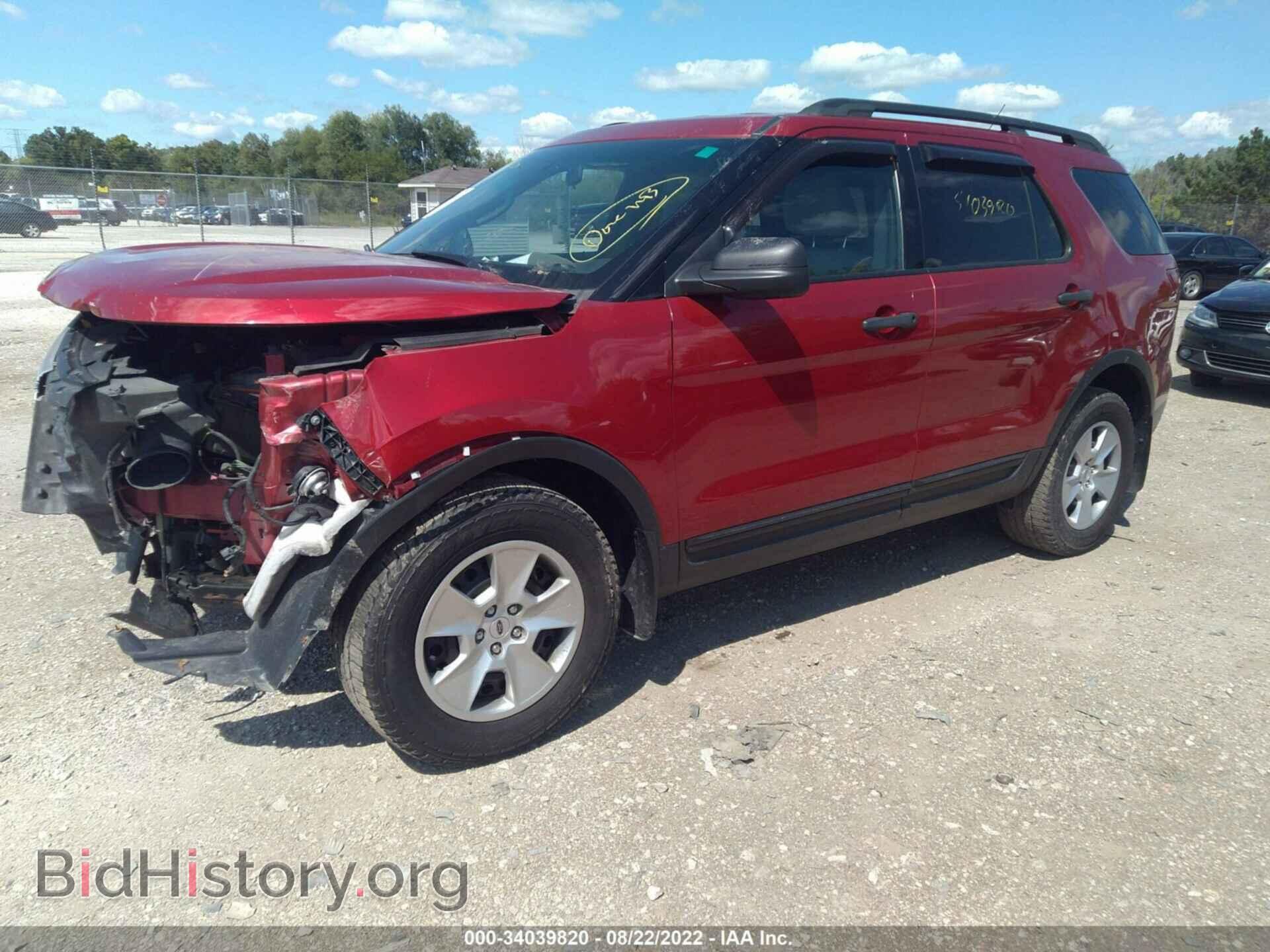 2012 FORD EXPLORER - VIN: 1FMHK8B83CGA19681 - Photo 2