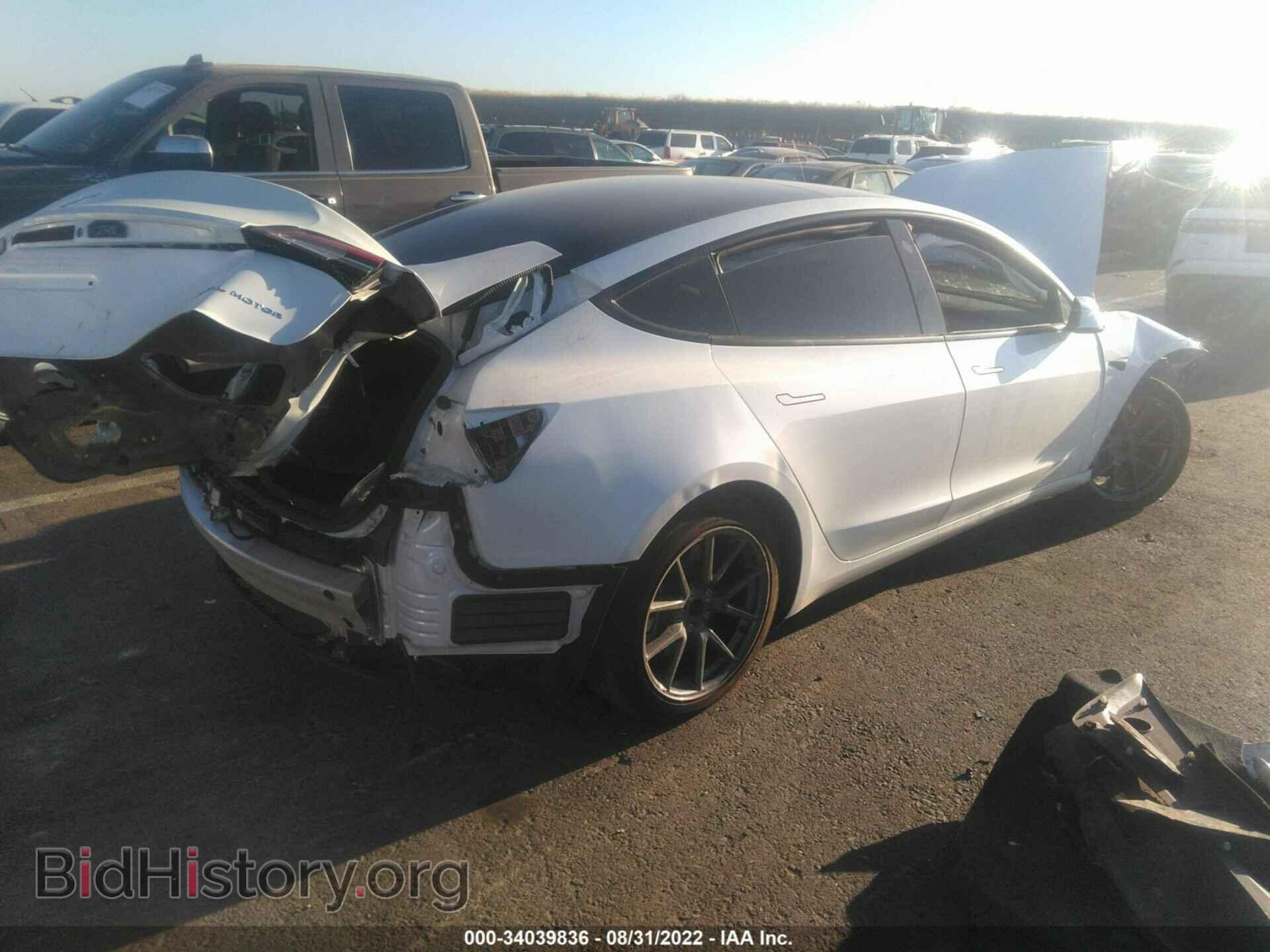 2022 TESLA MODEL 3 - VIN: 5YJ3E1EB3NF106983 - Фото 4