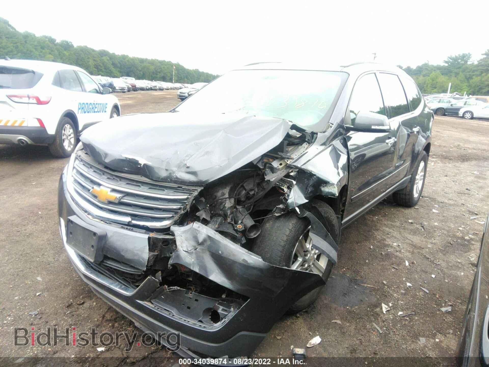 2014 CHEVROLET TRAVERSE - VIN: 1GNKVHKD6EJ101657 - Фото 2