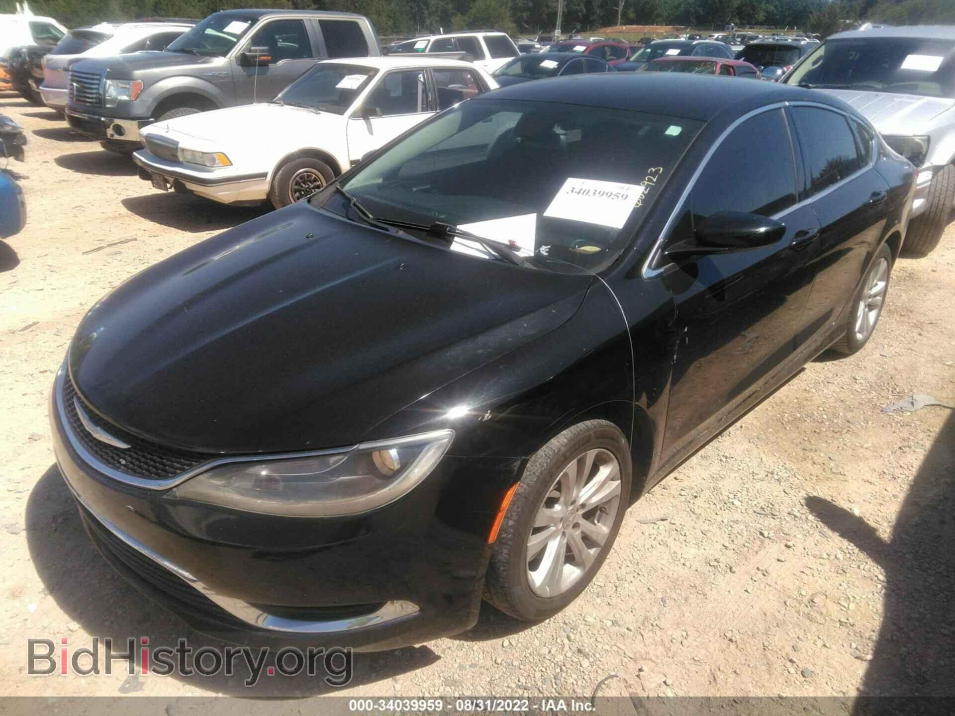 2015 CHRYSLER 200 - VIN: 1C3CCCAB2FN602923 - Фото 2