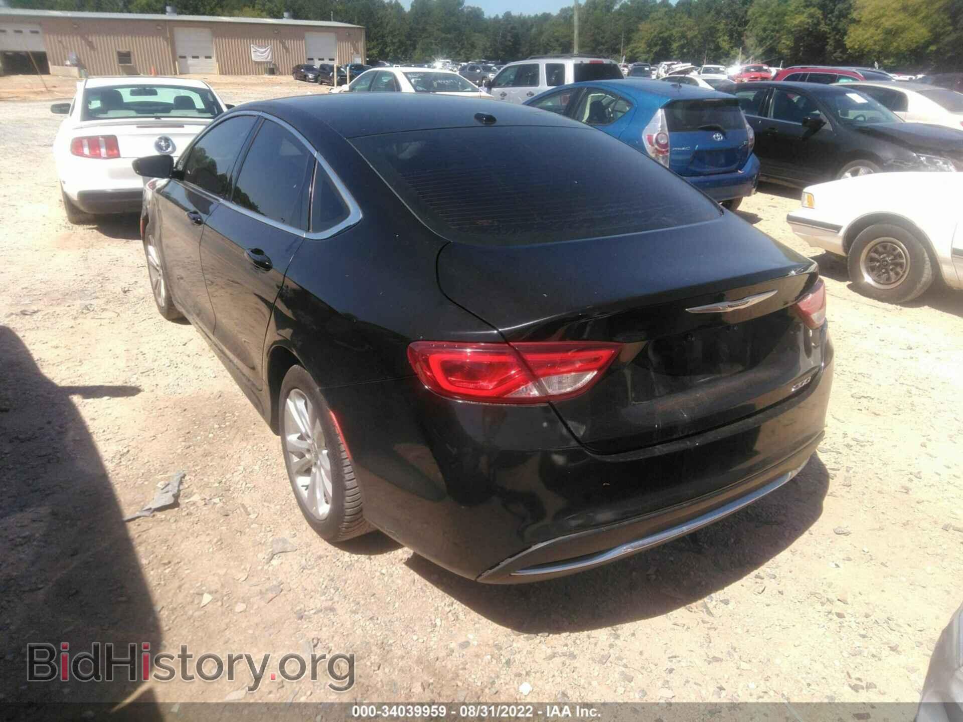 2015 CHRYSLER 200 - VIN: 1C3CCCAB2FN602923 - Фото 3