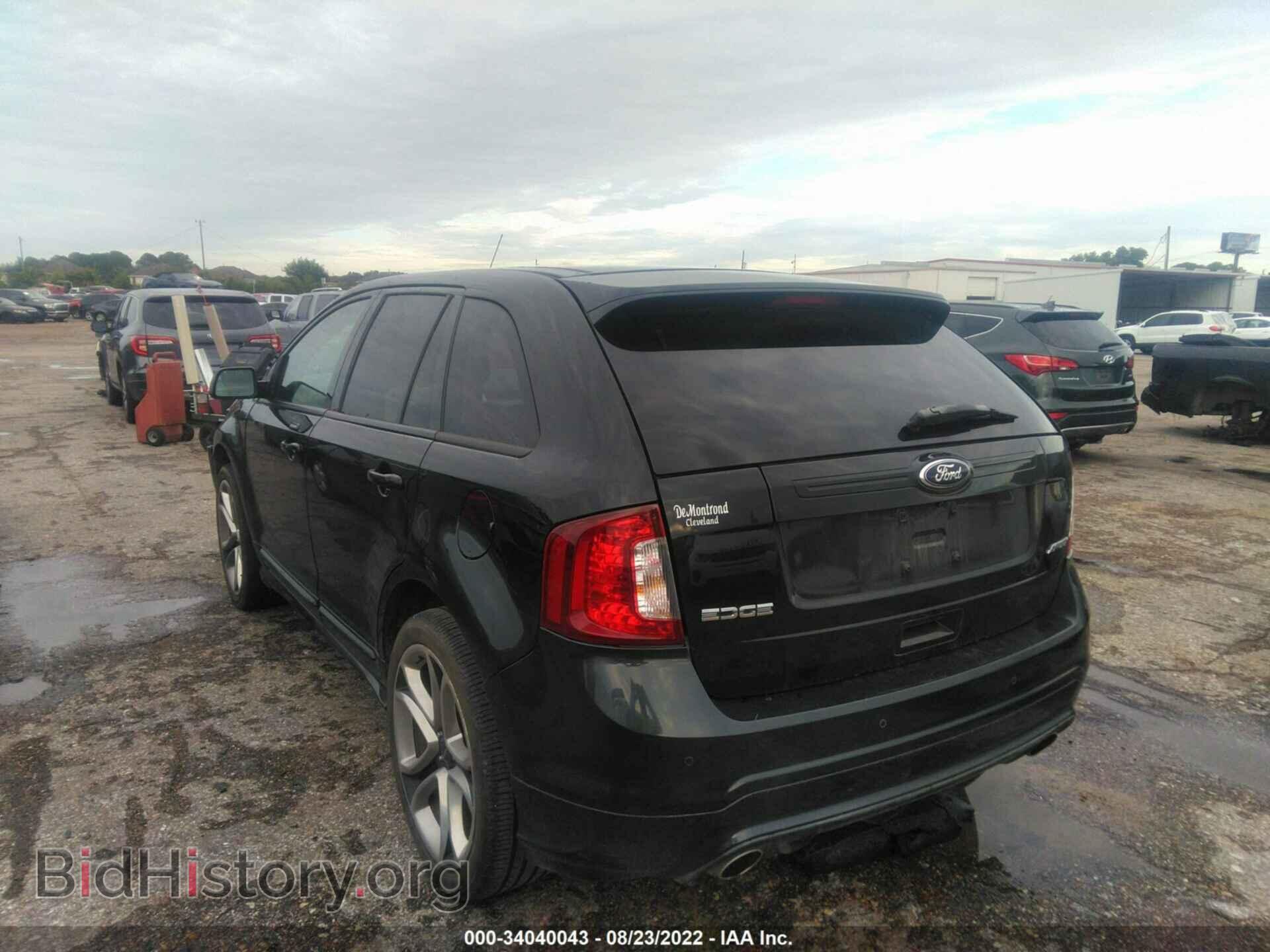 2014 FORD EDGE - VIN: 2FMDK3AK6EBA25306 - Фото 3