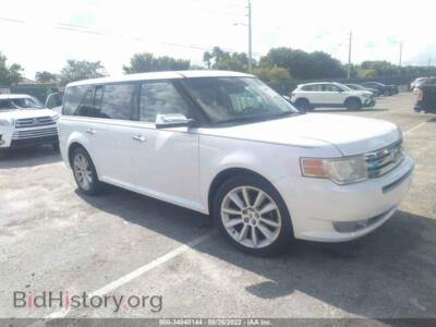 2010 Ford FLEX Limited, white — VIN 2FMGK5DC8ABA50697, IAAI