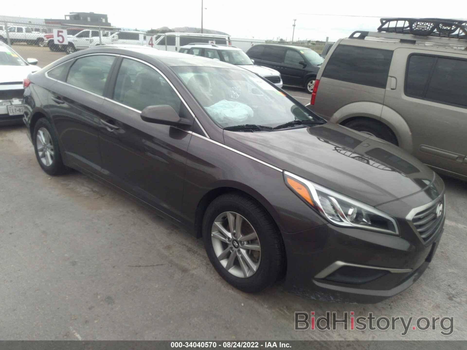 Photo 5NPE24AF9HH493802 - HYUNDAI SONATA 2017