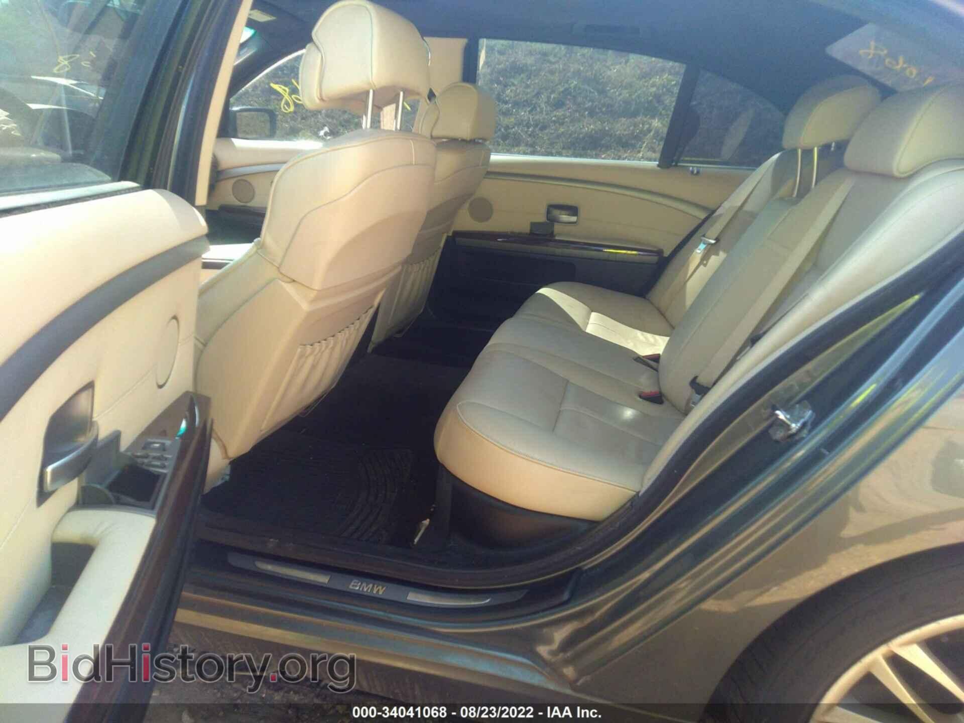 2007 BMW 7 SERIES - VIN: WBAHN83597DT76108 - Фото 8