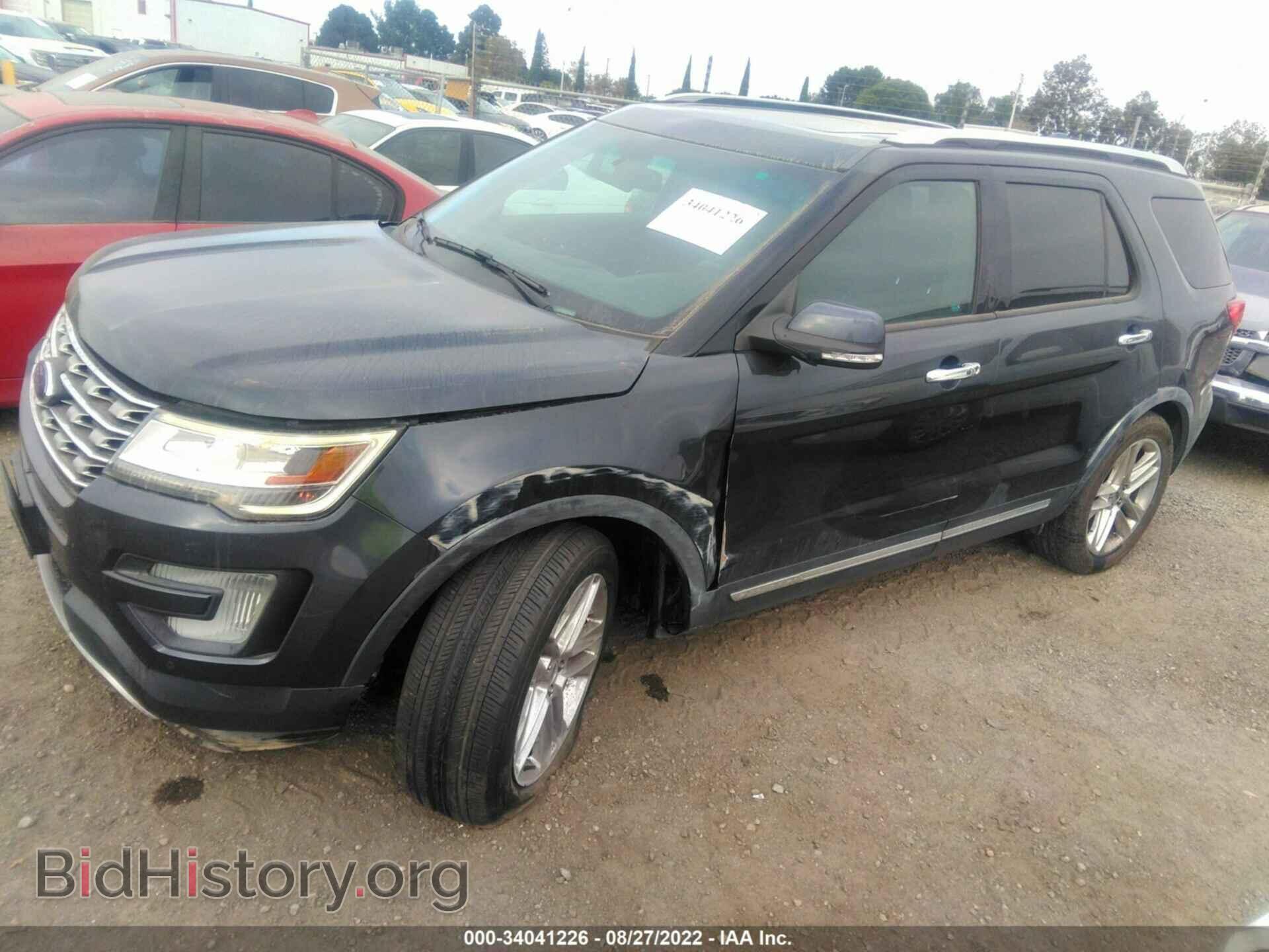 2017 FORD EXPLORER - VIN: 1FM5K7FH6HGA12044 - Фото 2