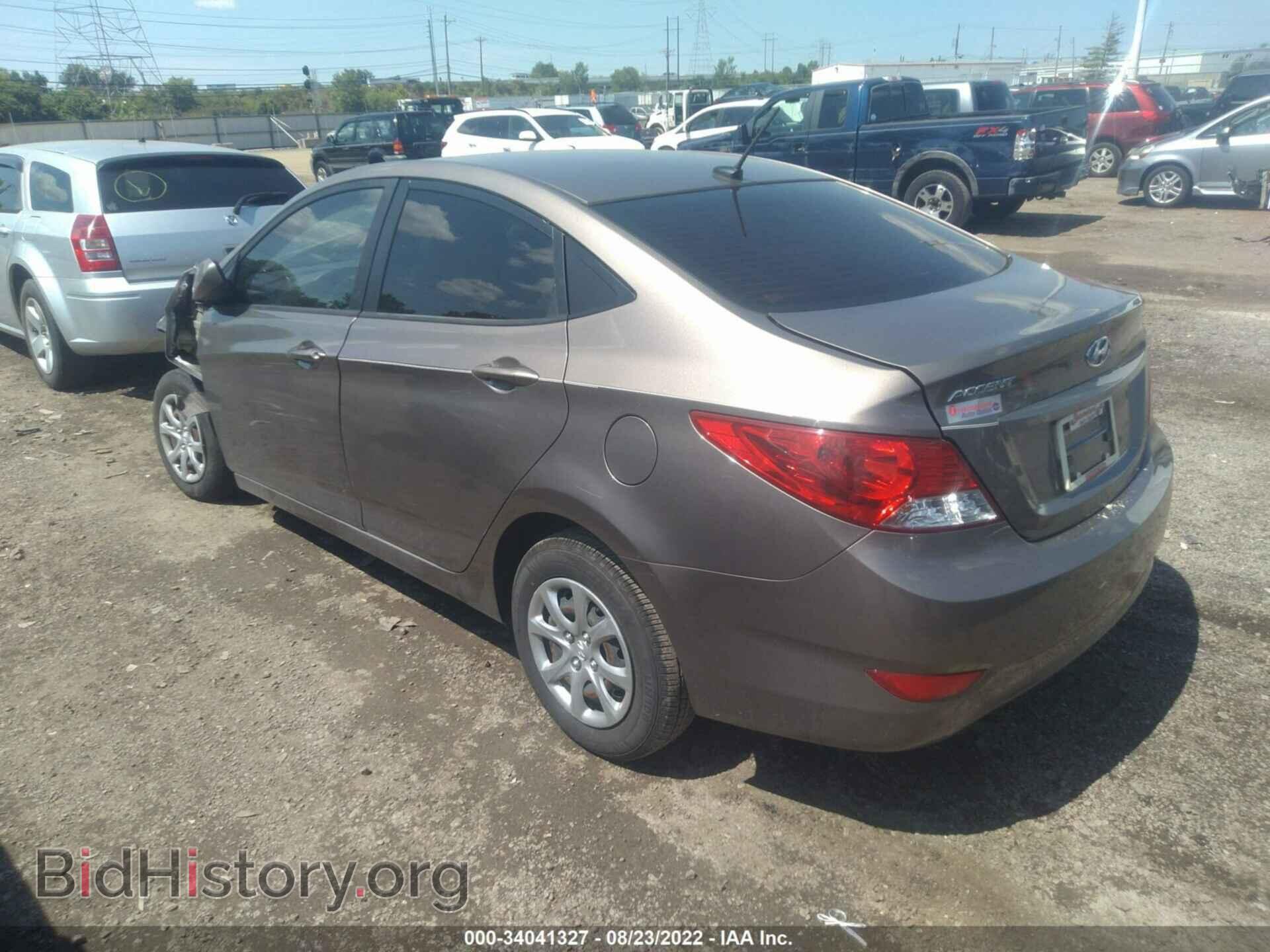 2013 HYUNDAI ACCENT - VIN: KMHCT4AEXDU460038 - Фото 3