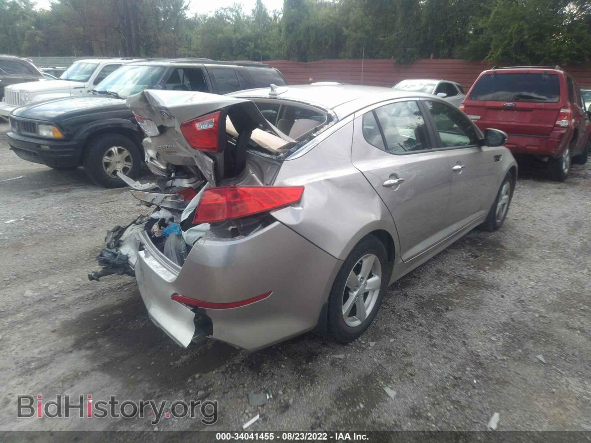 2015 KIA OPTIMA - VIN: KNAGM4A73F5573991 - Фото 4