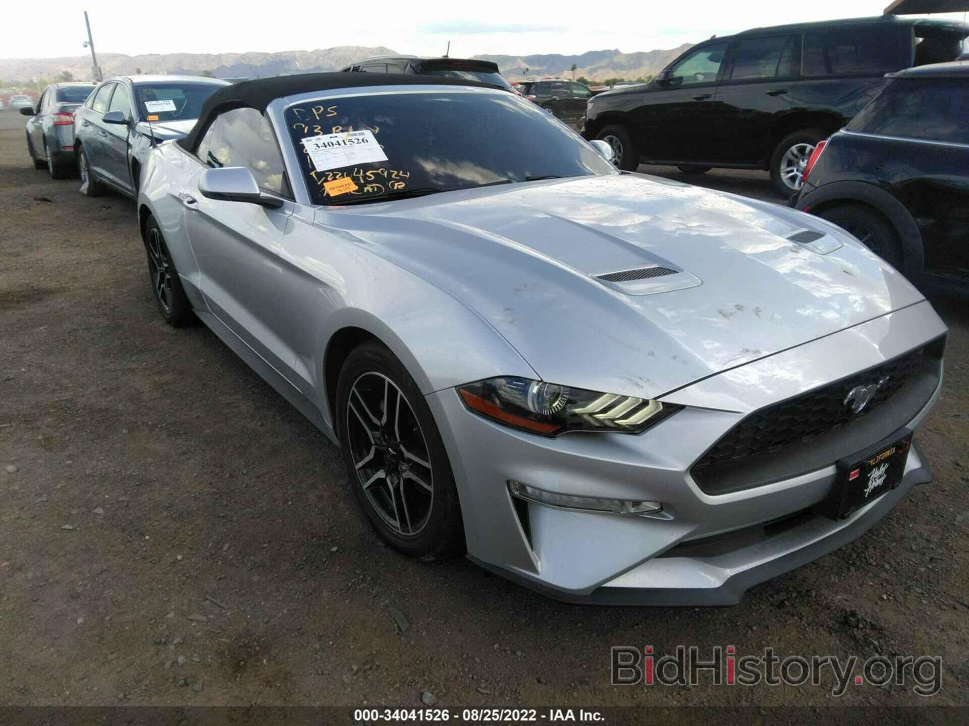 Photo 1FATP8UH6K5182032 - FORD MUSTANG 2019