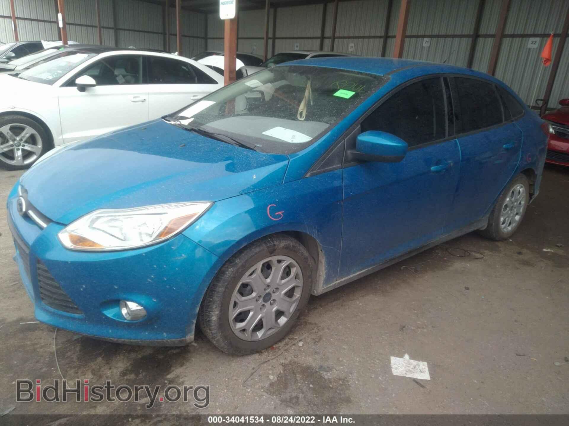2012 FORD FOCUS - VIN: 1FAHP3F2XCL329452 - Фото 2