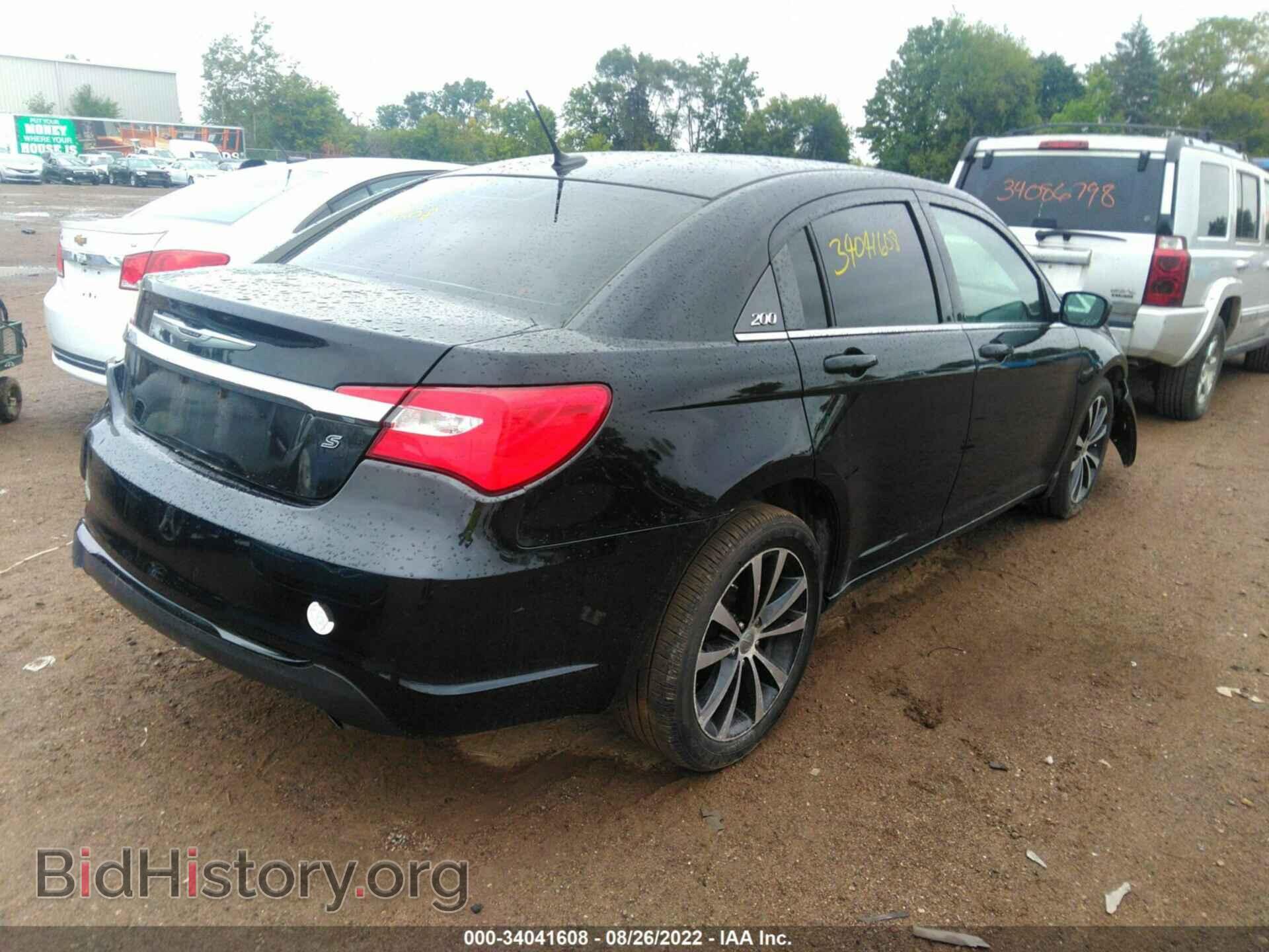 2014 CHRYSLER 200 - VIN: 1C3CCBCG4EN150605 - Фото 4
