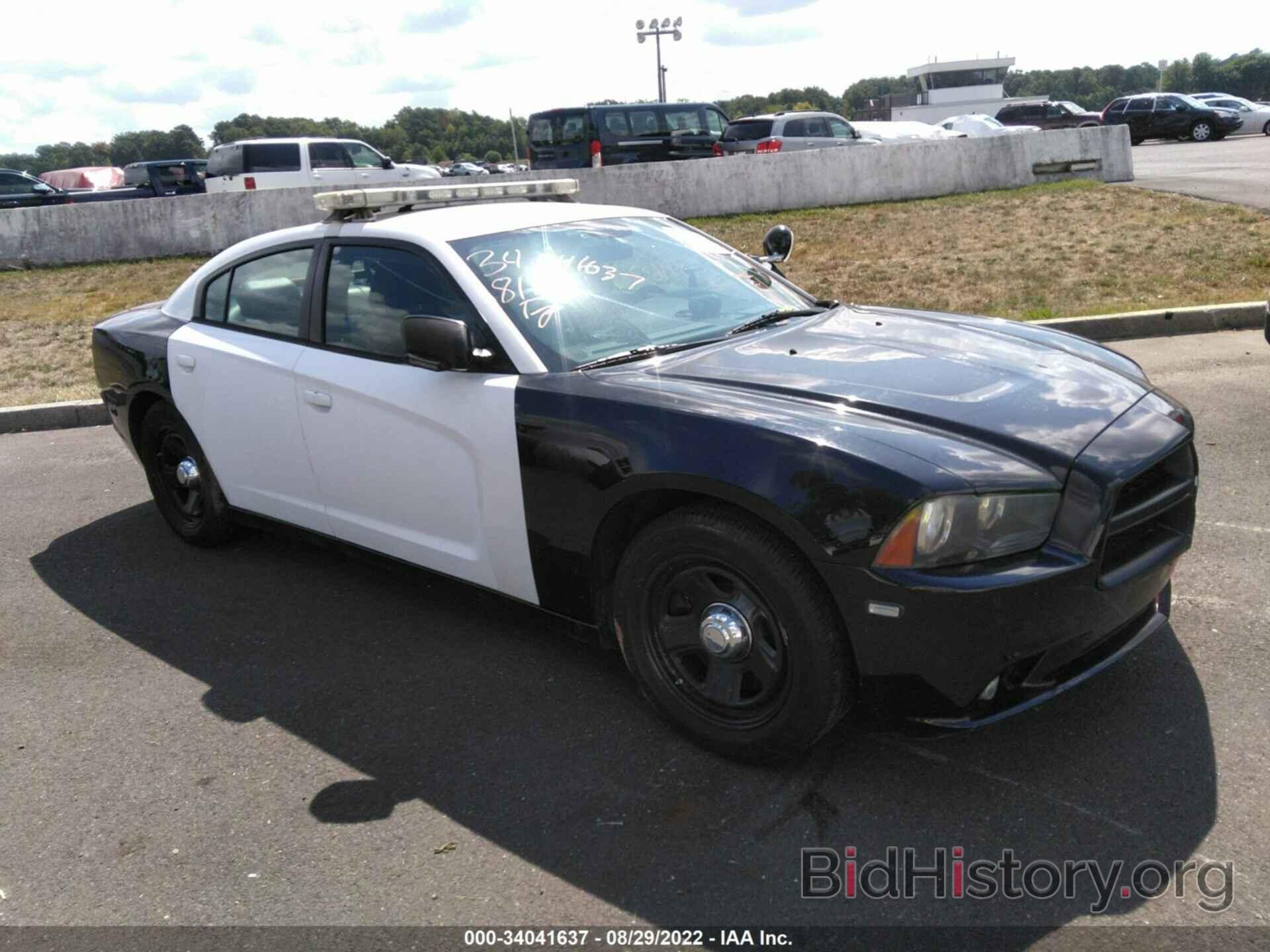 Photo 2C3CDXAG8EH312841 - DODGE CHARGER 2014