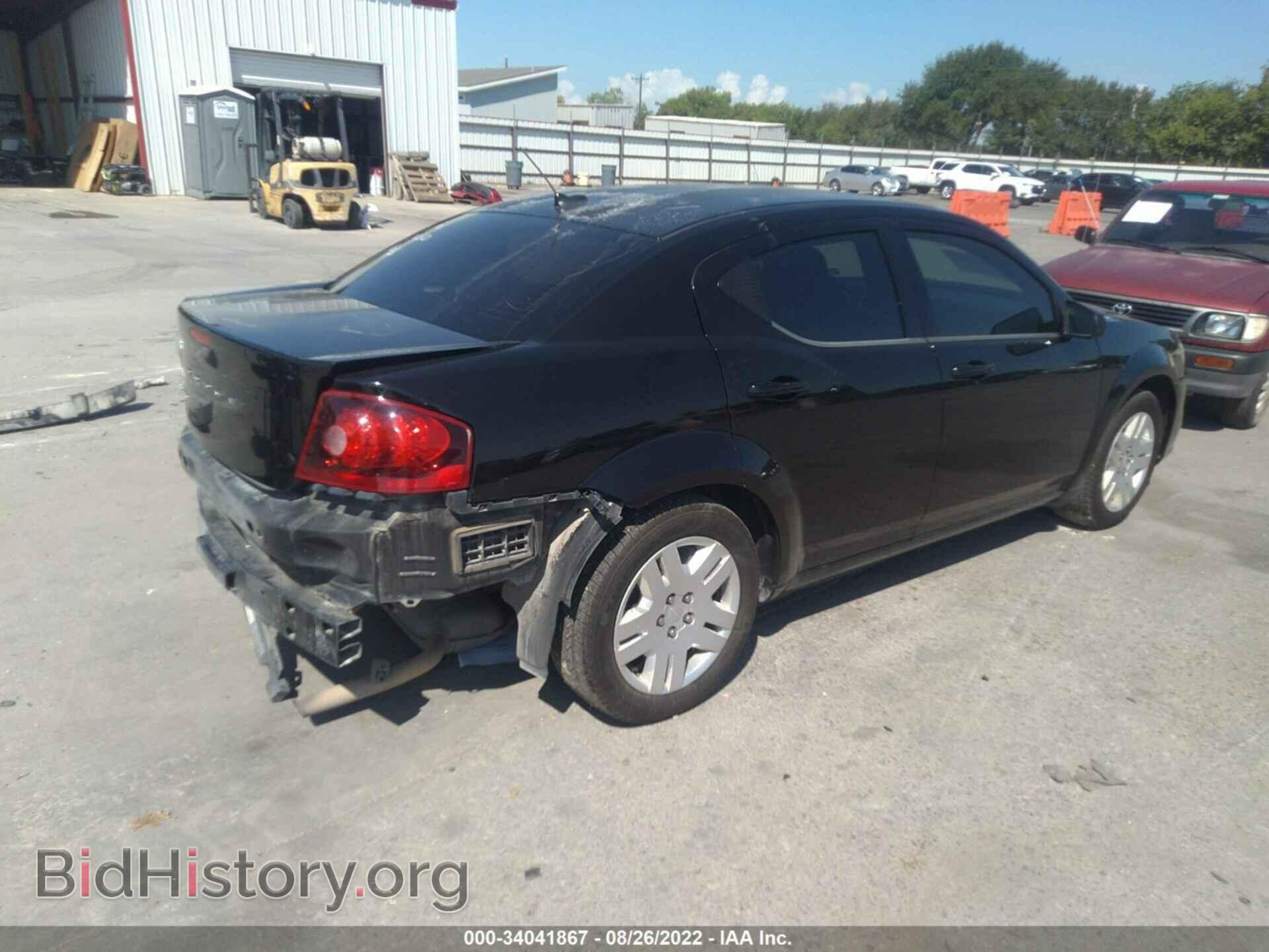 2013 DODGE AVENGER - VIN: 1C3CDZAB9DN651033 - Фото 4
