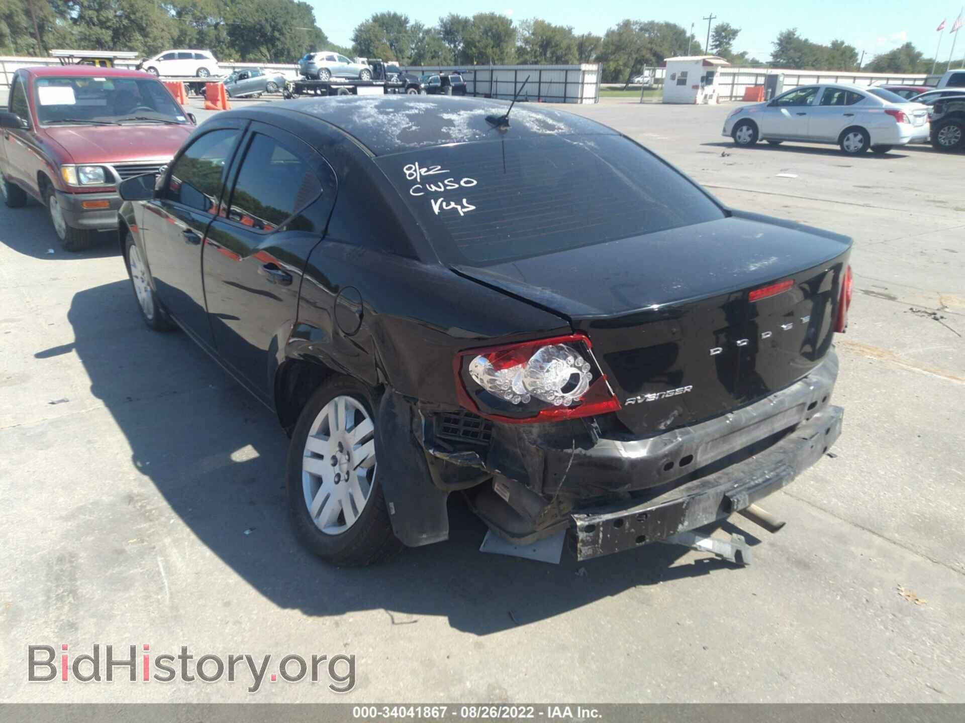 2013 DODGE AVENGER - VIN: 1C3CDZAB9DN651033 - Фото 6