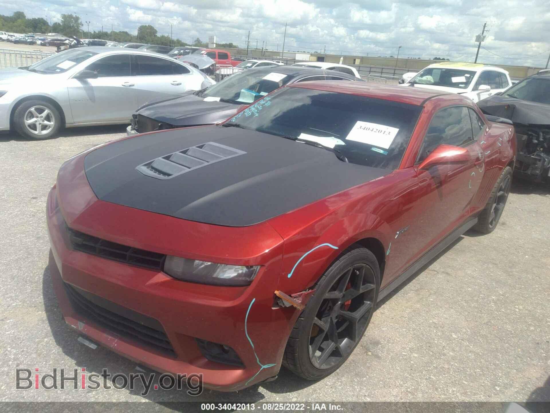 2014 CHEVROLET CAMARO - VIN: 2G1FT1EW1E9140763 - Фото 2