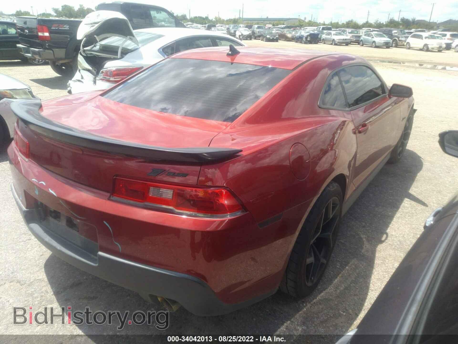 2014 CHEVROLET CAMARO - VIN: 2G1FT1EW1E9140763 - Фото 4