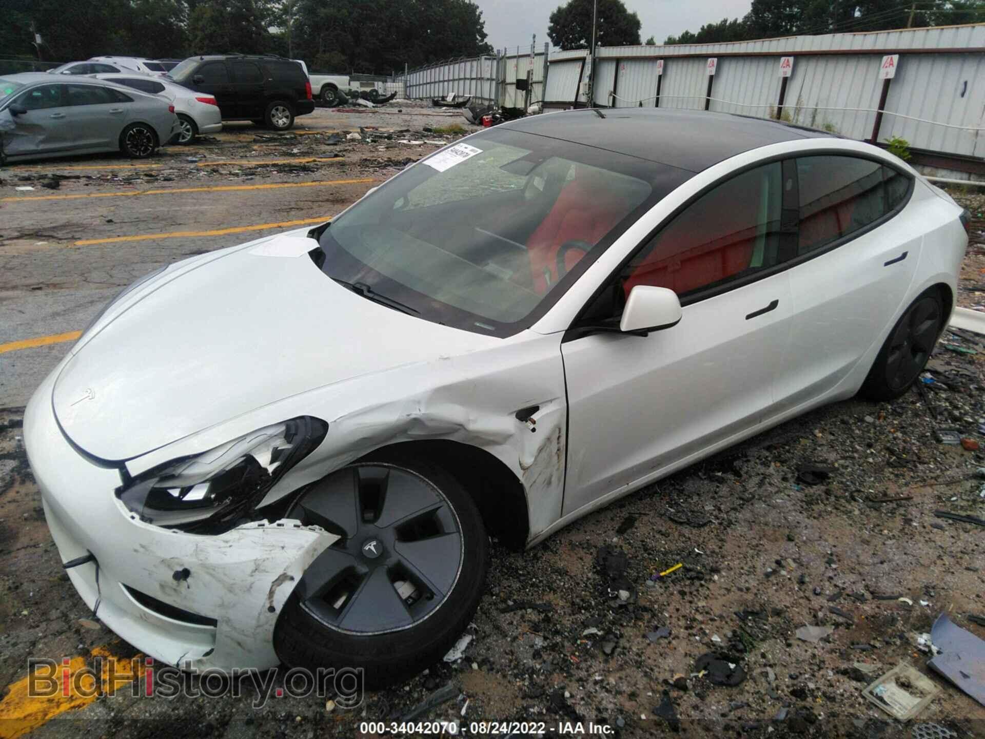 2021 TESLA MODEL 3 - VIN: 5YJ3E1EA9MF871914 - Photo 2