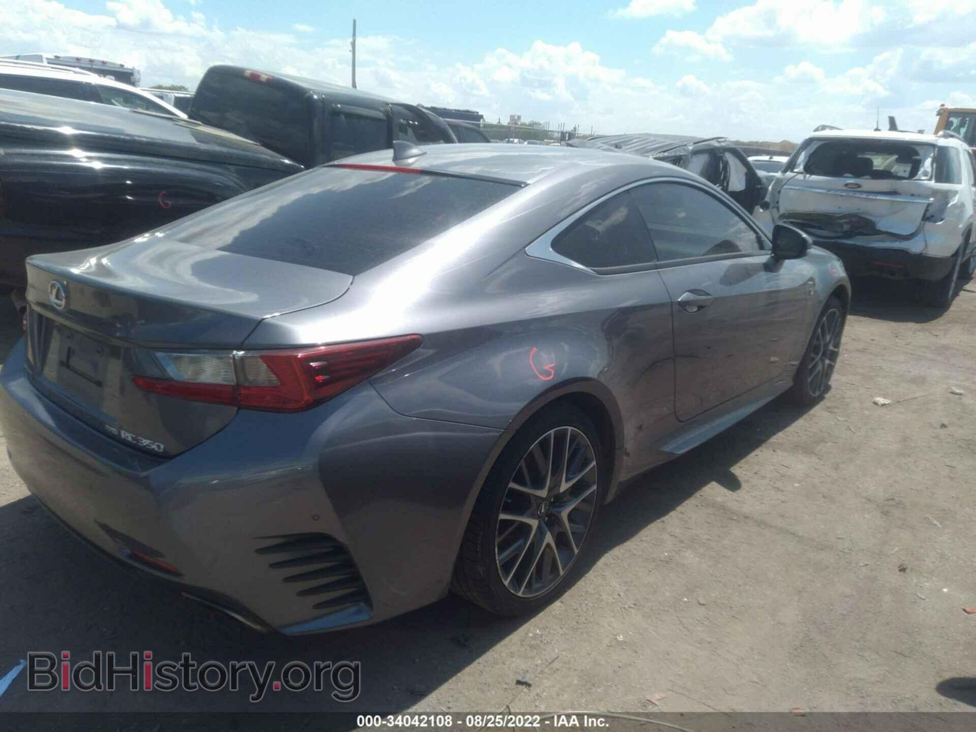 2015 LEXUS RC 350 - VIN: JTHSE5BC0F5004008 - Фото 4